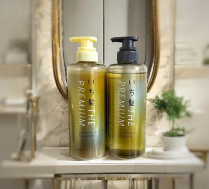 THE PREMIUM エクストラダメージケアシャンプー/トリートメント(シャイニーモイスト)/いち髪/市販シャンプーを使ったクチコミ(1枚目)