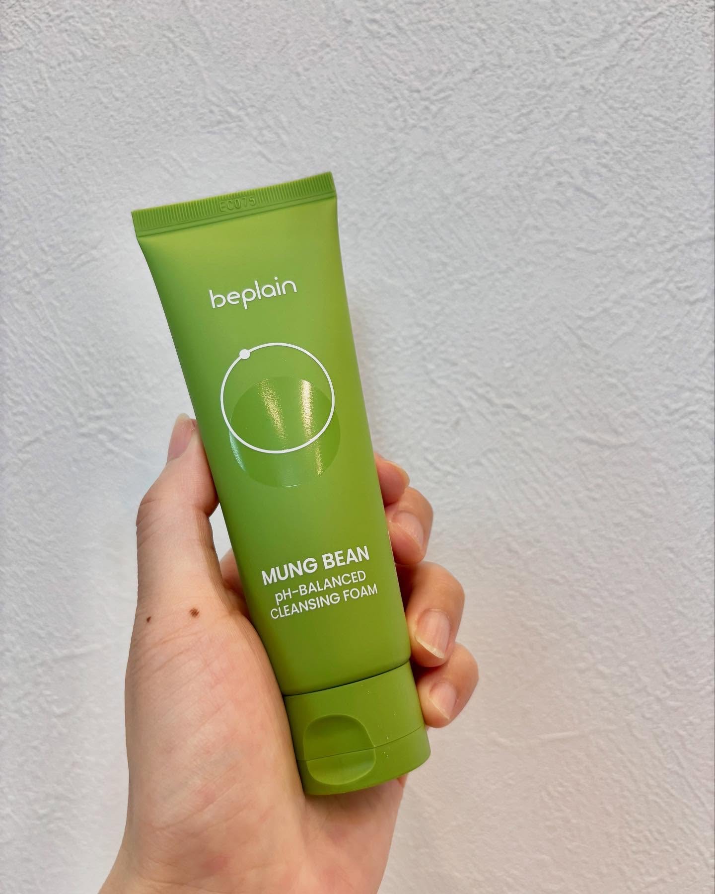 緑豆弱酸性洗顔フォーム/beplain/洗顔フォームを使ったクチコミ（2枚目）