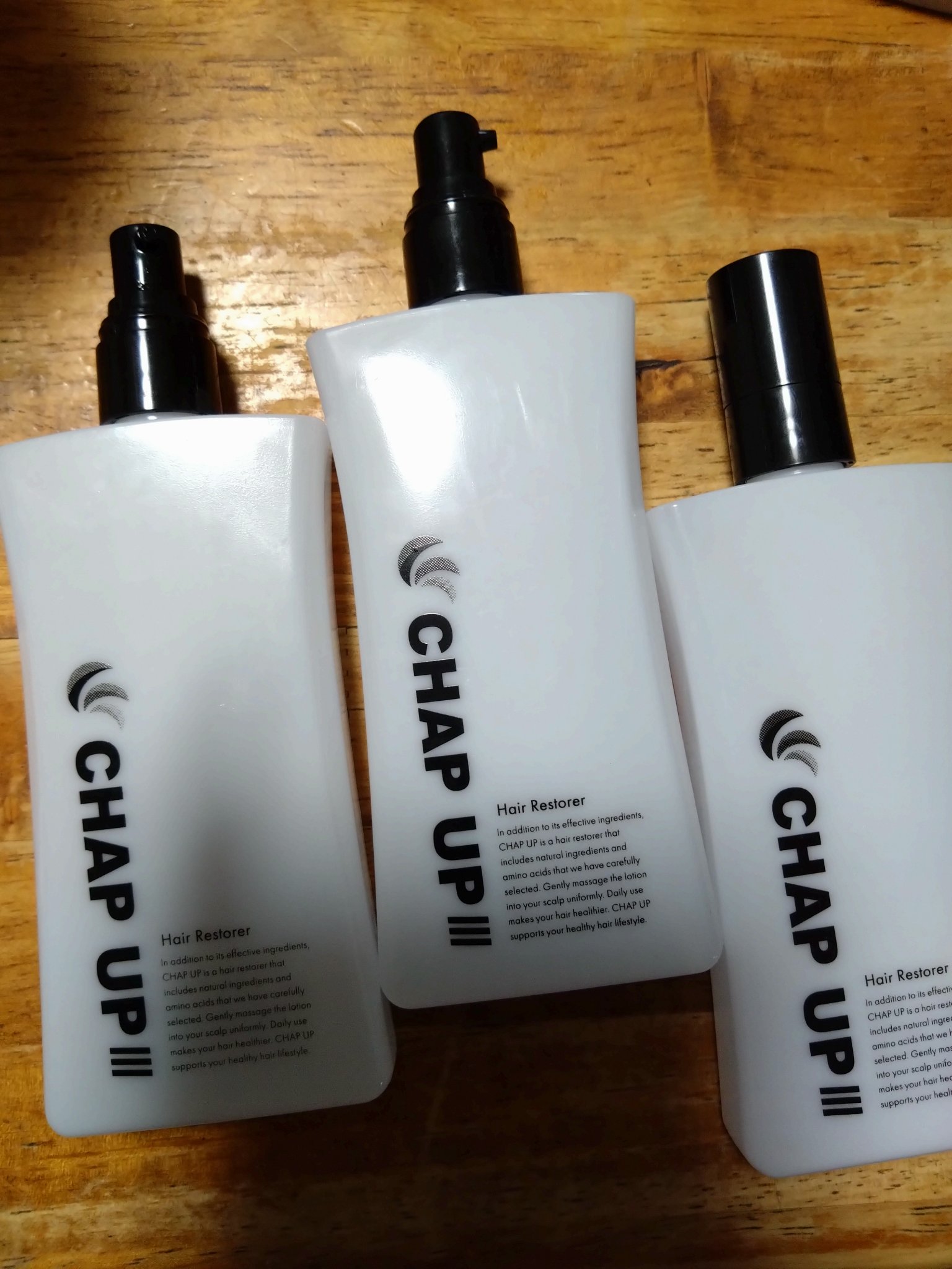 チャップアップ育毛ローション/CHAP UP(チャップアップ)/頭皮ローションを使ったクチコミ（2枚目）
