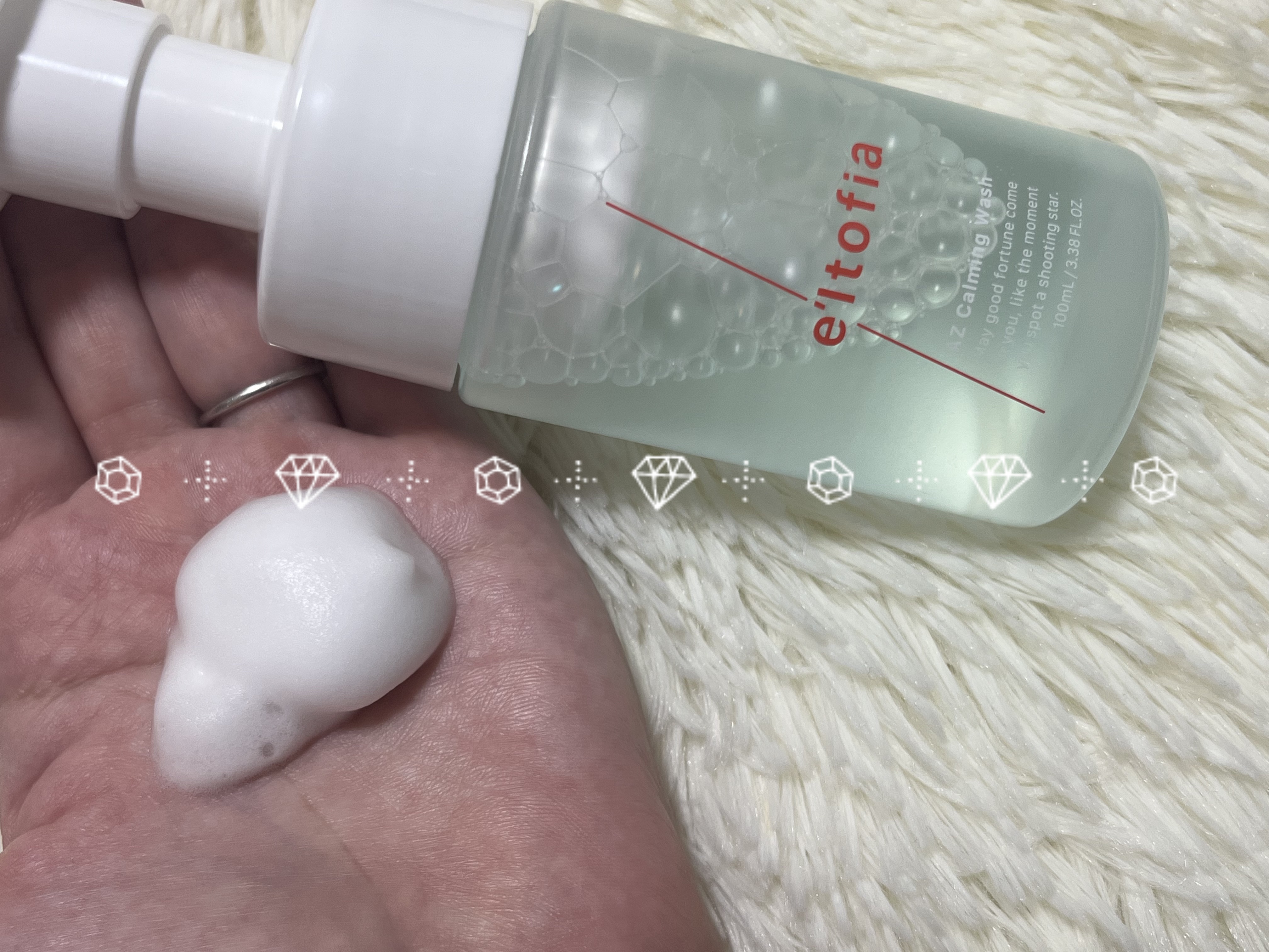 AZ Calming Wash/e'ltofia/泡洗顔を使ったクチコミ（2枚目）