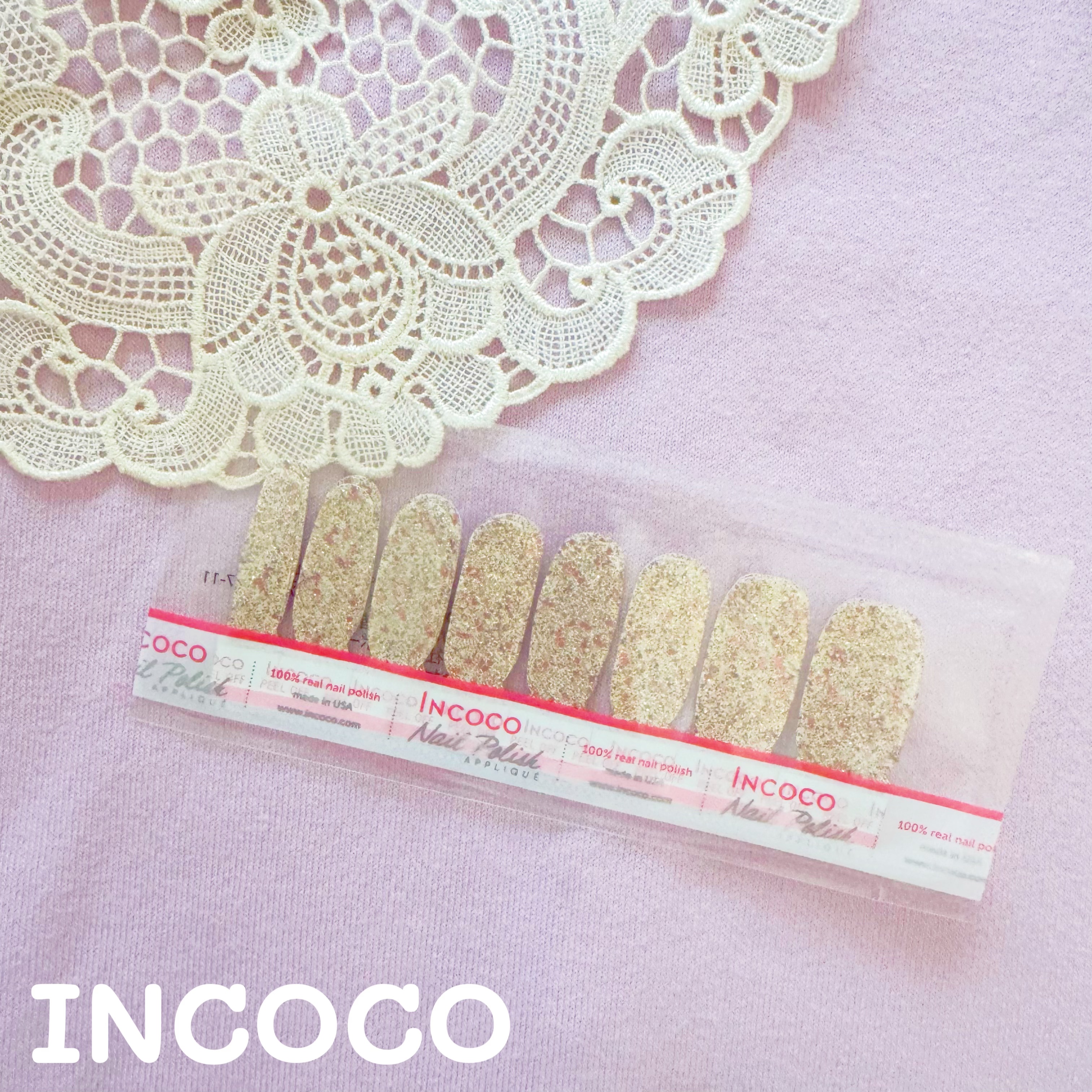 INCOCO インココ  マニキュアシート/インココ/ネイルシールを使ったクチコミ（3枚目）