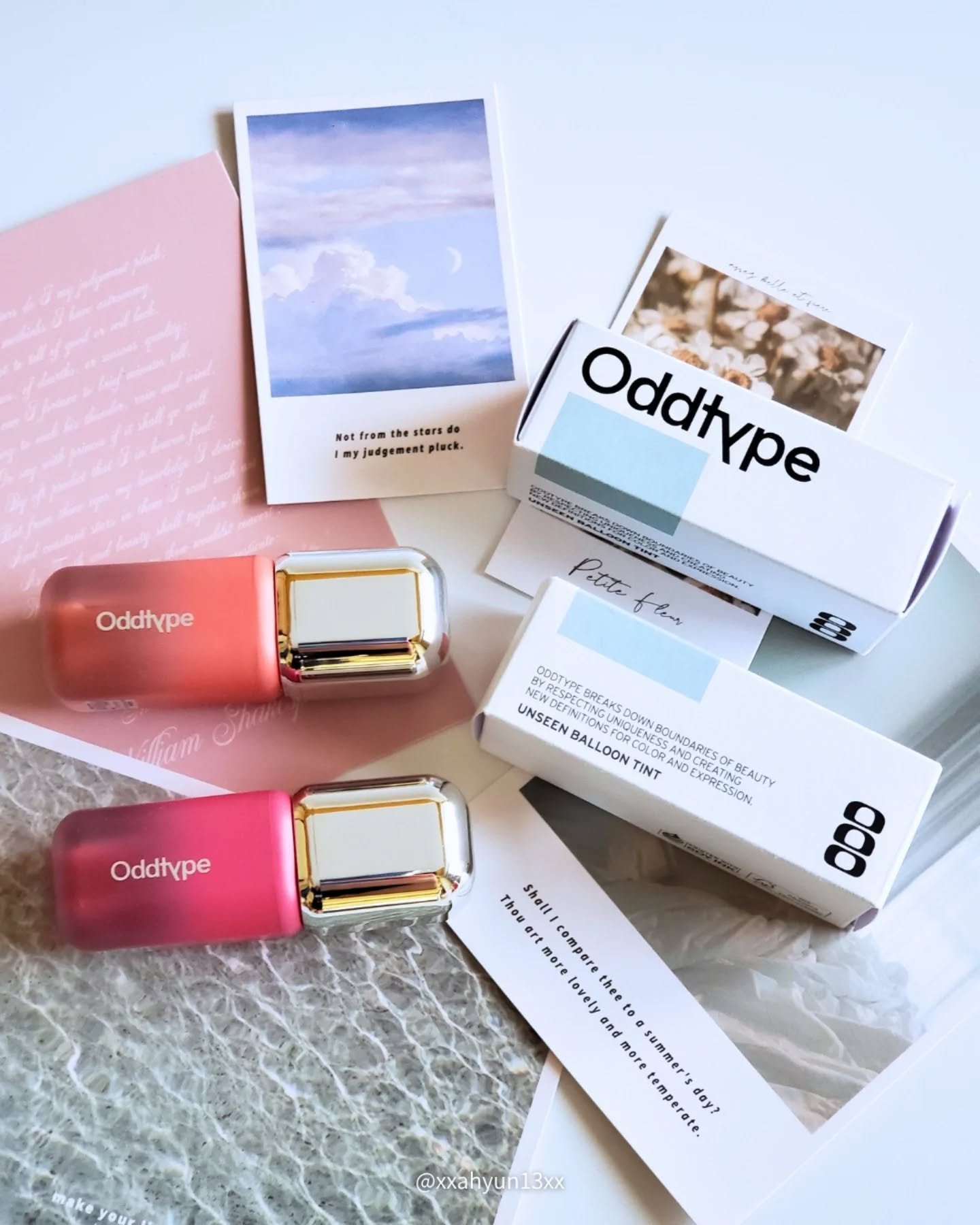 Oddtype アンシーンバルーンティントのクチコミ「🎈 MAKE-UP #PR 

✼••┈┈┈┈••✼••┈┈┈┈••✼

　　　　  Oddt.....」（2枚目）