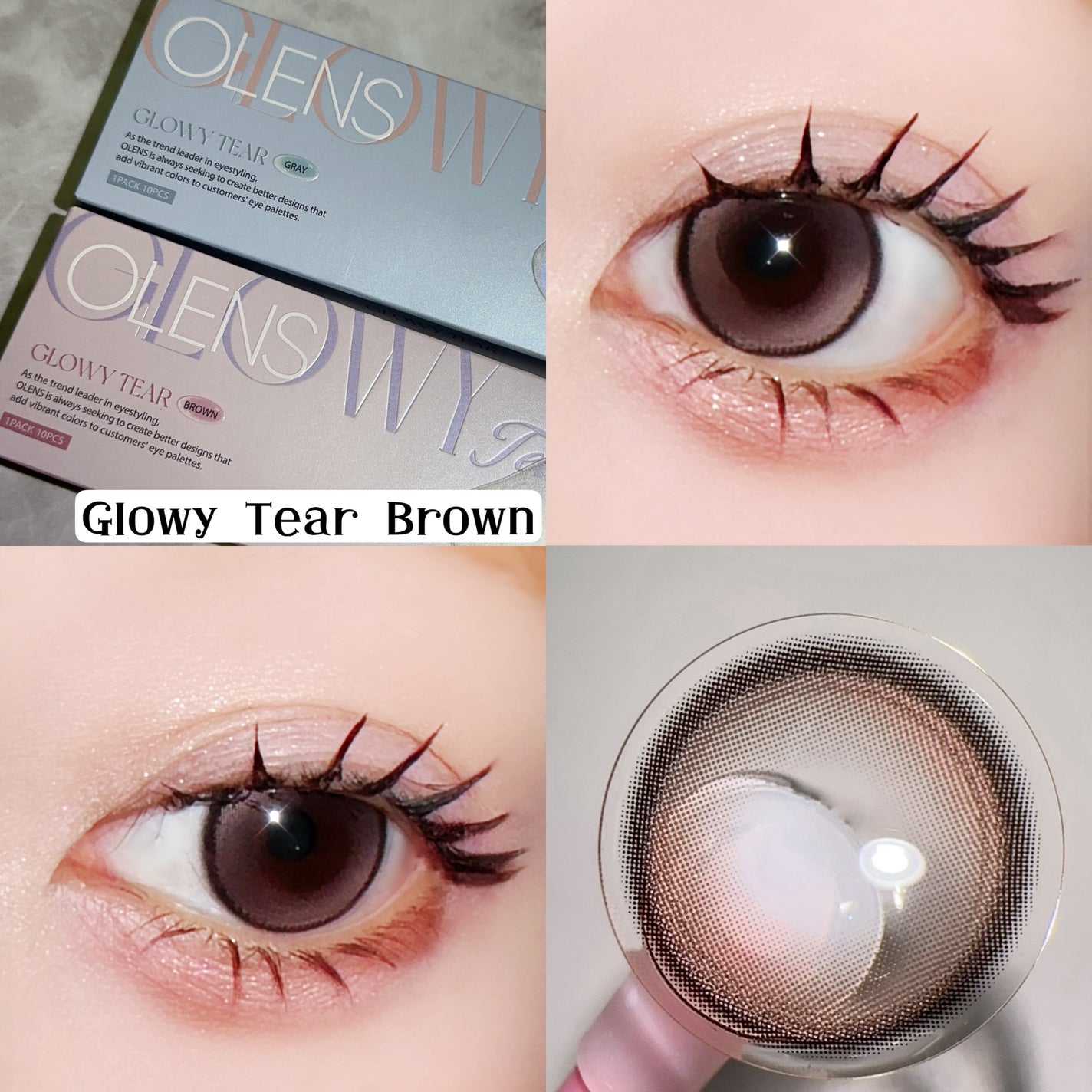 Double Tint 1day/OLENS/カラーコンタクトレンズを使ったクチコミ(3枚目)