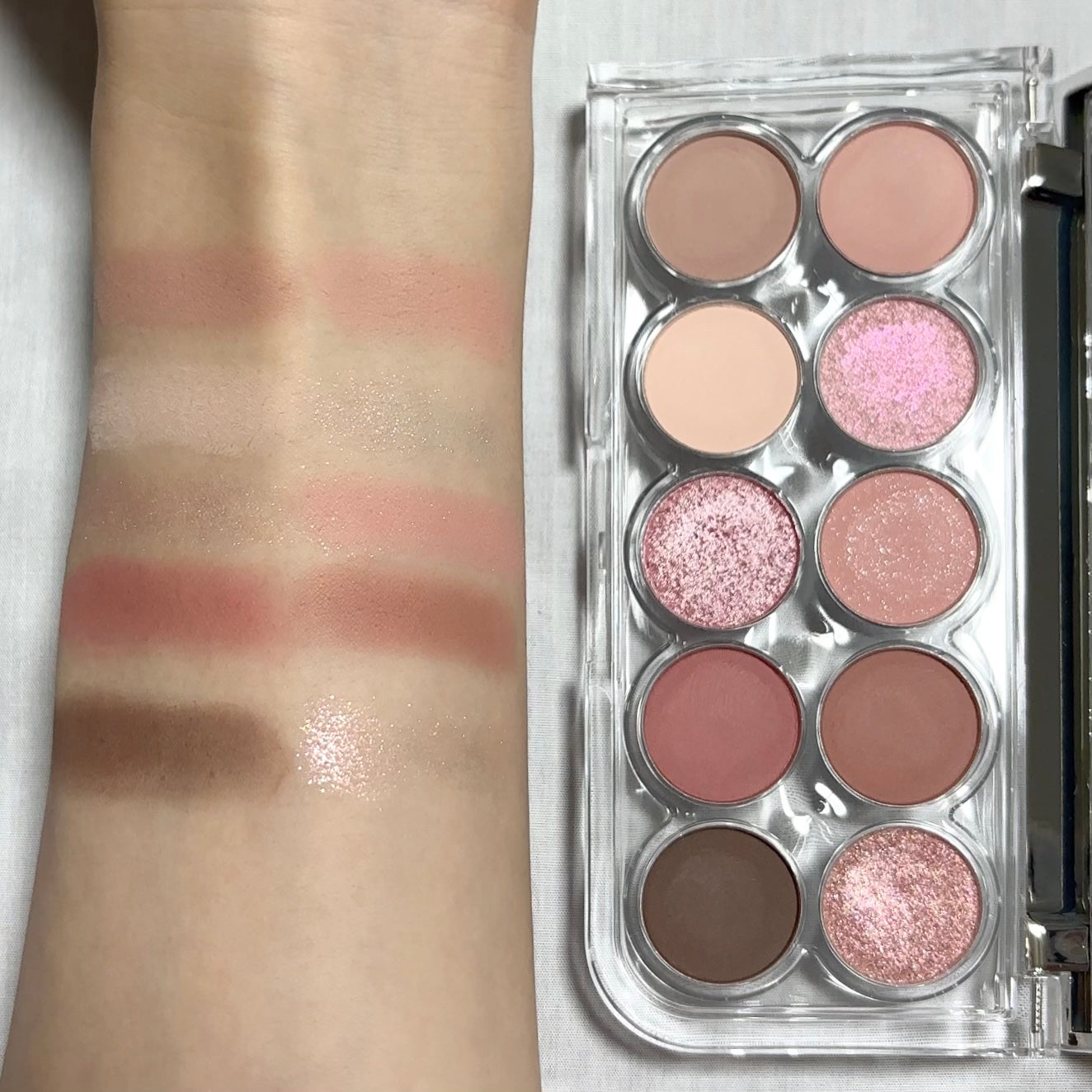 ライトオンアイズシャドウパレット/ルミル/アイシャドウパレットを使ったクチコミ(3枚目)