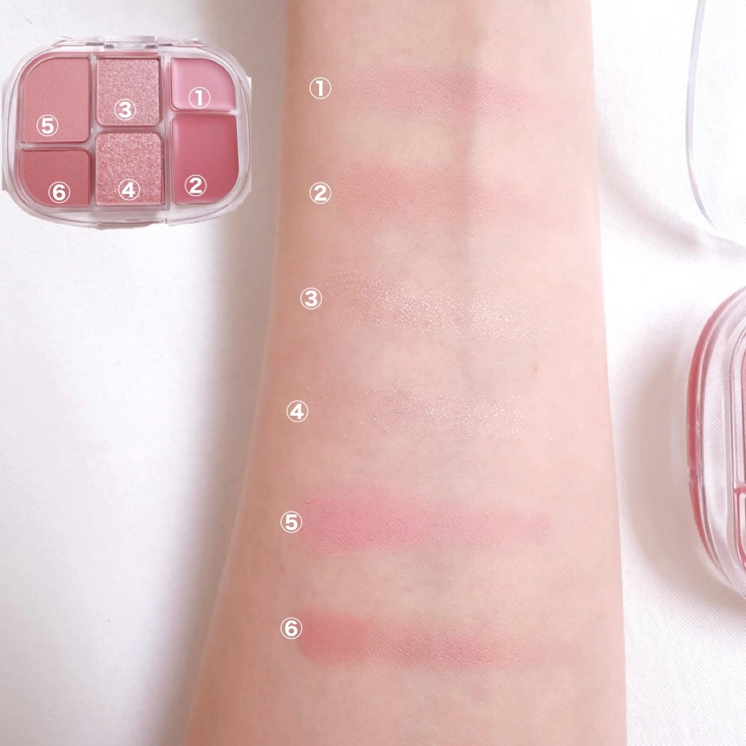 ソフトシアーマルチパレット/wakemake/アイシャドウパレットを使ったクチコミ(4枚目)