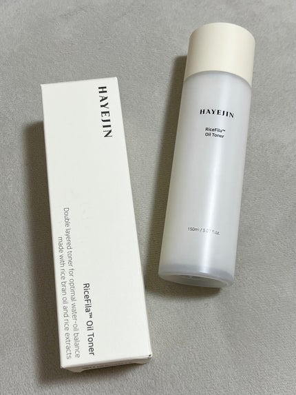 ライスピラーオイルトナー/HAYEJIN/化粧水を使ったクチコミ(1枚目)