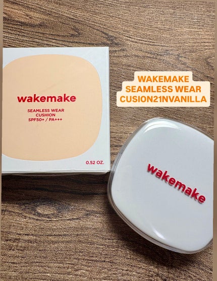 シームレスウェアクッション/wakemake/クッションファンデーションを使ったクチコミ(1枚目)