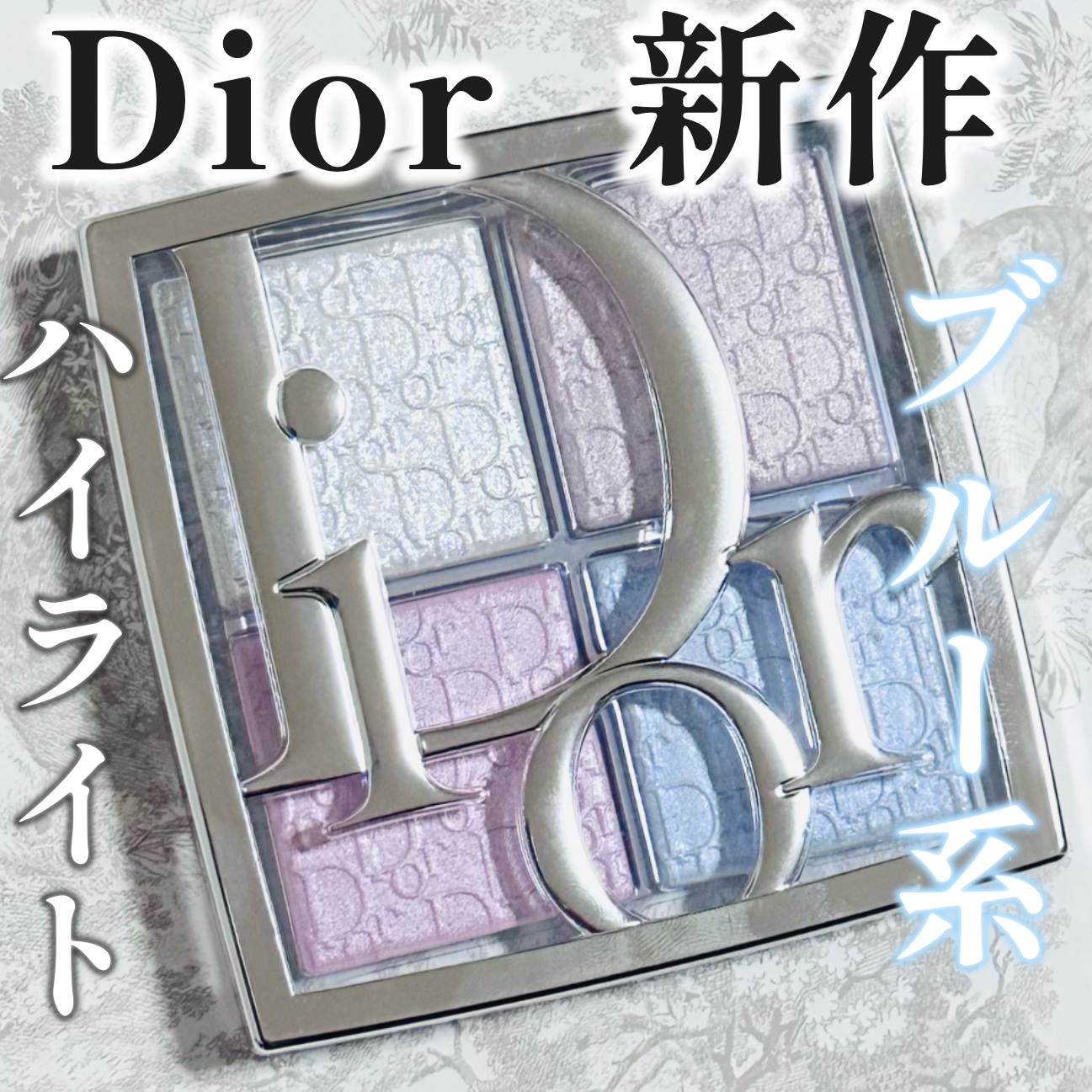 【旧】ディオール バックステージ フェイス グロウ パレット/Dior/ハイライトを使ったクチコミ（1枚目）