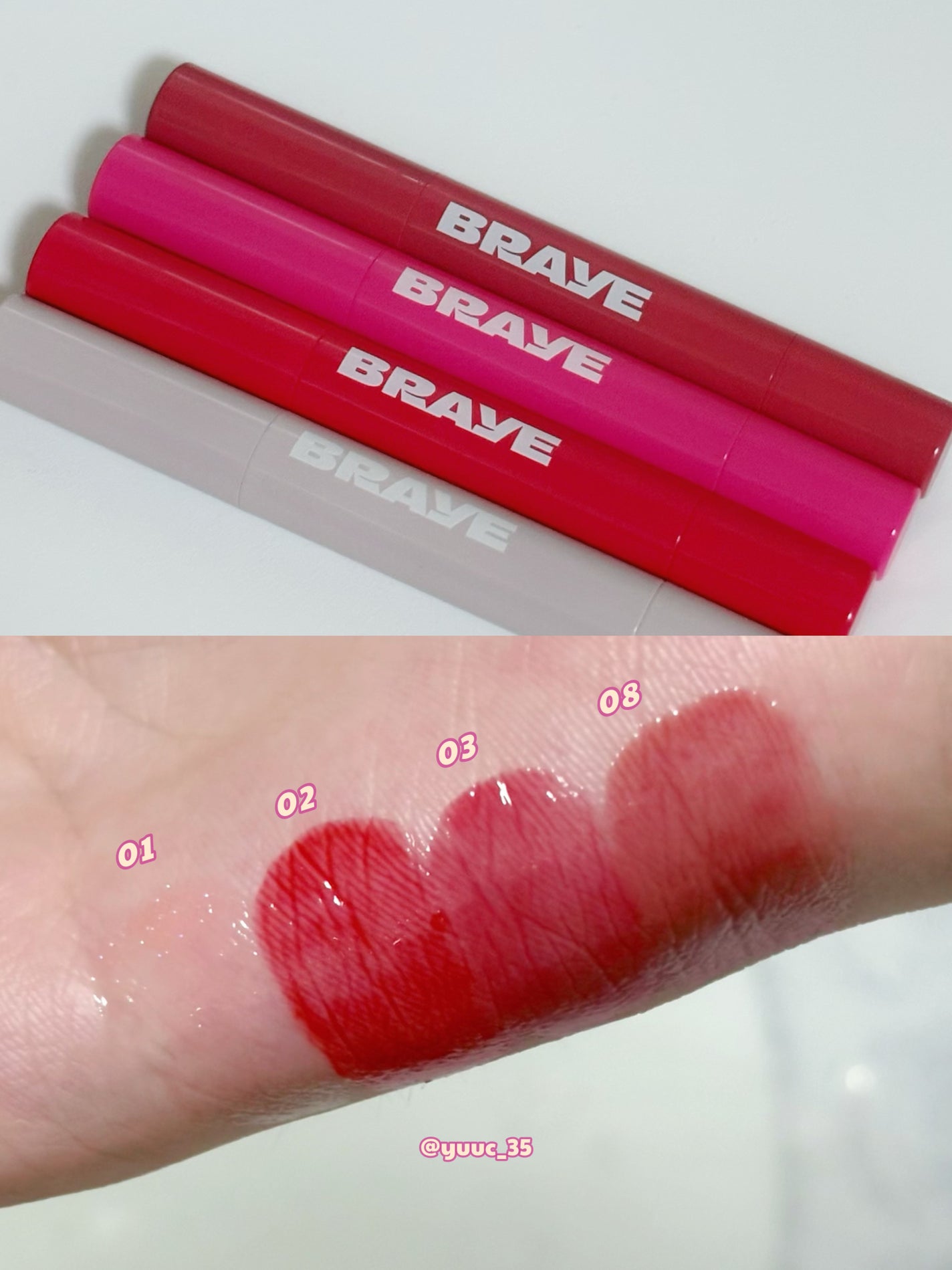 メルティングリップスウィート/BRAYE/口紅を使ったクチコミ(6枚目)