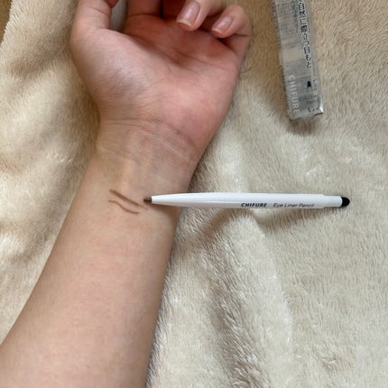 アイ ライナー ペンシル くり出し式/ちふれ/ペンシルアイライナーを使ったクチコミ(2枚目)