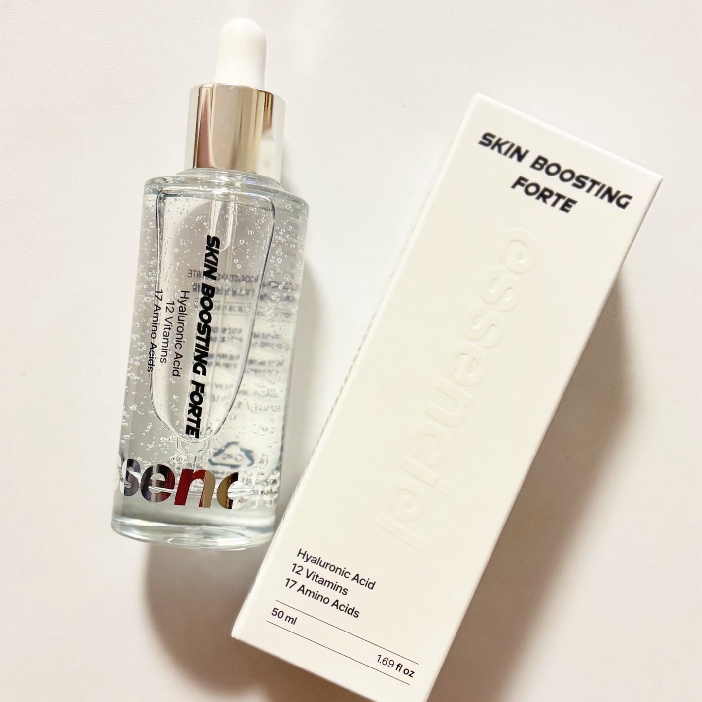 スキンブースティングフォルテセラム/essenciel/美容液を使ったクチコミ(8枚目)