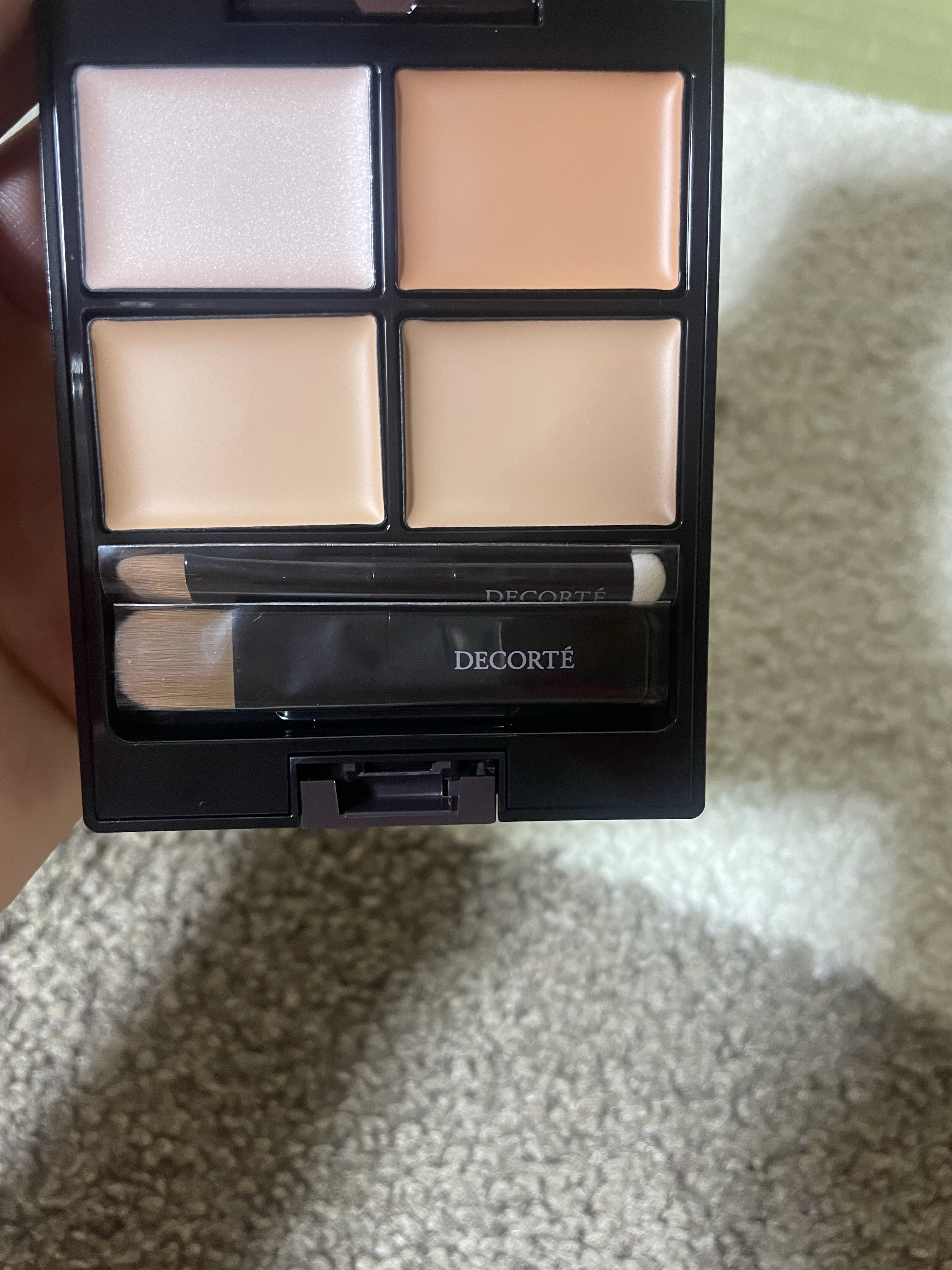 トーンパーフェクティング パレット/DECORTÉ/パレットコンシーラーを使ったクチコミ（2枚目）