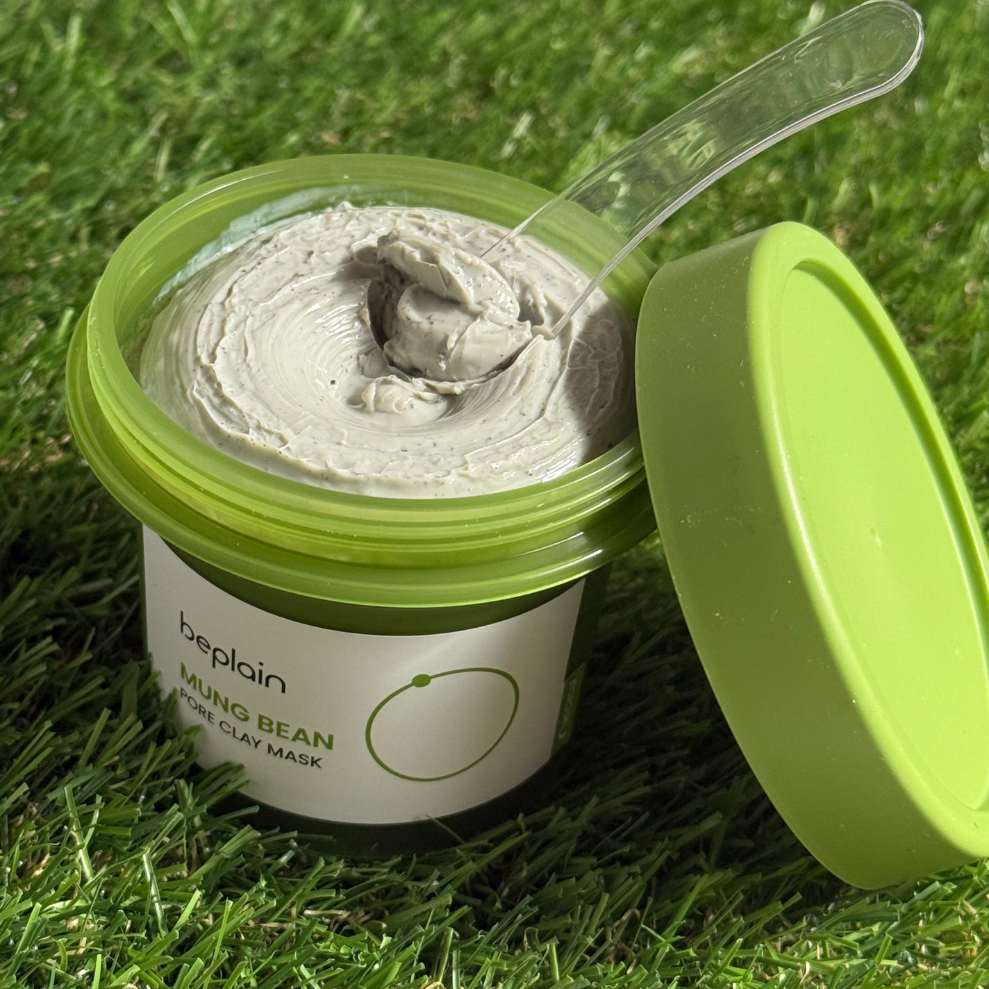 緑豆毛穴クレイパック/beplain/洗い流すパック・マスクを使ったクチコミ(4枚目)