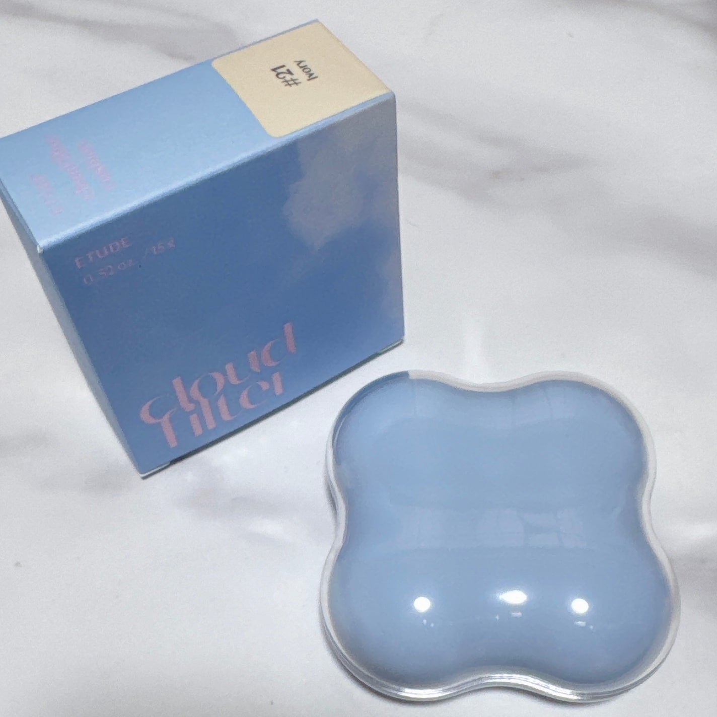 クラウドフィルタークッション/ETUDE/クッションファンデーションを使ったクチコミ(1枚目)