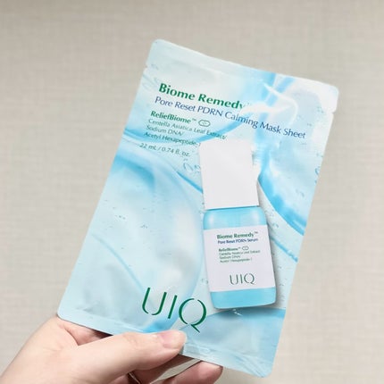 バイオームレメディポアリセットPDRN カーミングマスク/UIQ/シートマスク・パックを使ったクチコミ(4枚目)