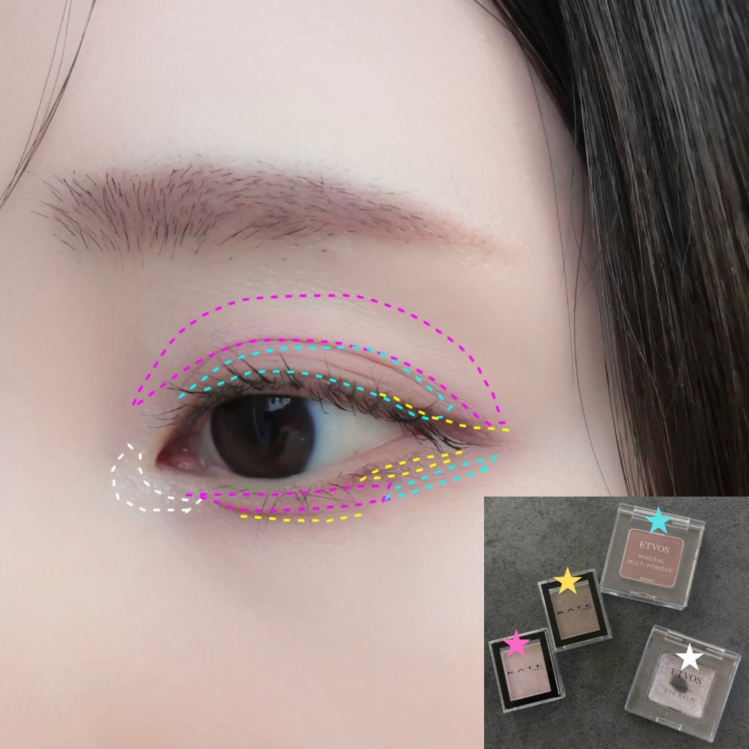 ケイト ザ アイカラー/KATE/単色アイシャドウを使ったクチコミ(3枚目)