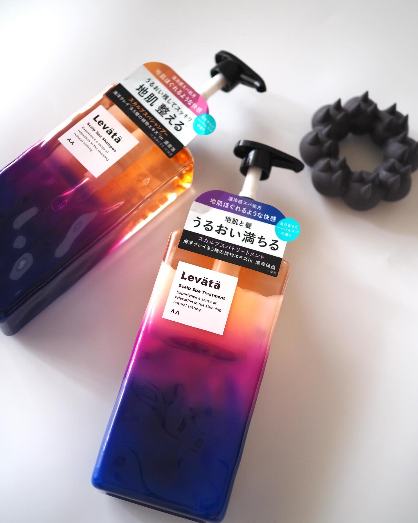 レバタ スカルプスパブラシ/Levätä/スカルプブラシを使ったクチコミ（1枚目）