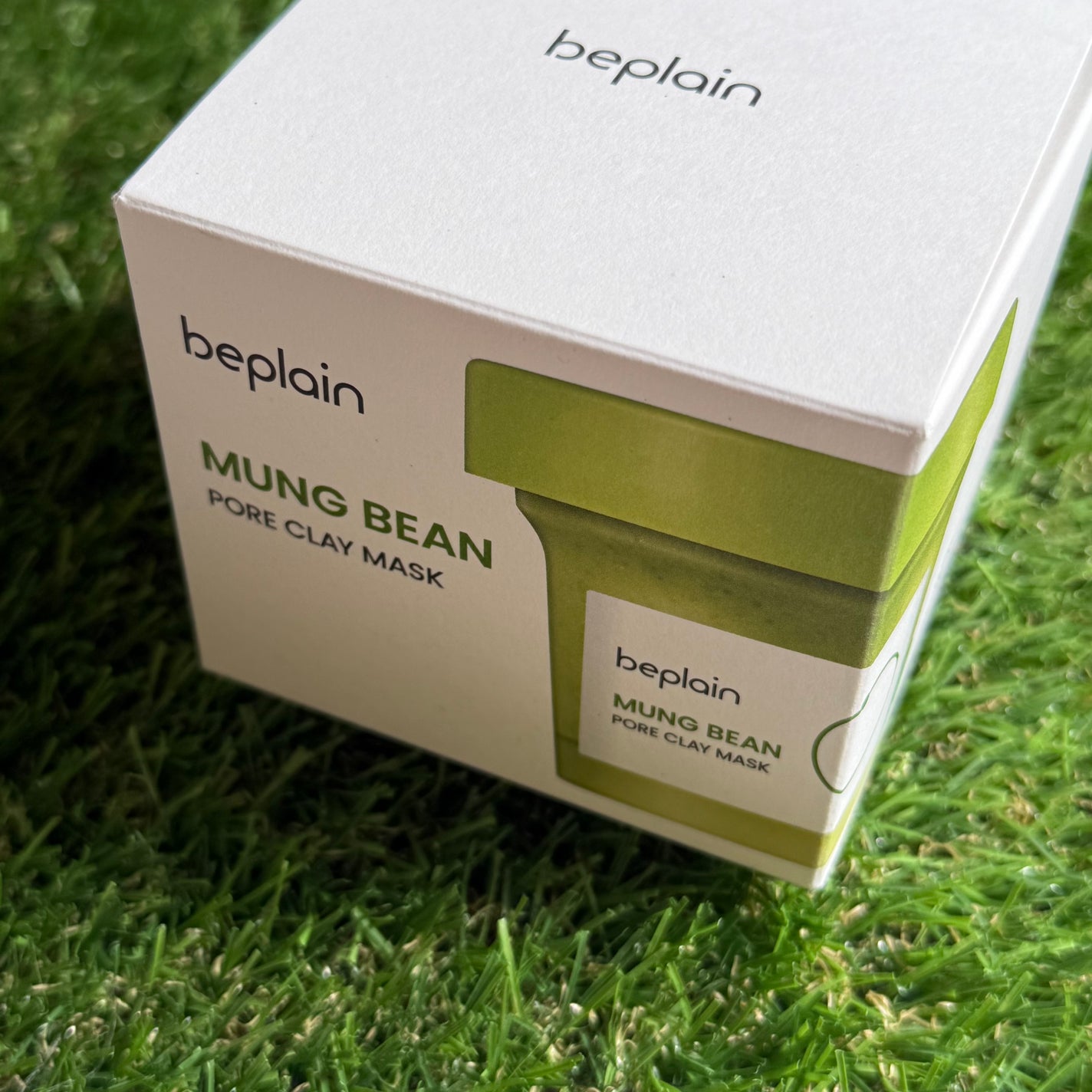 緑豆毛穴クレイパック/beplain/洗い流すパック・マスクを使ったクチコミ(2枚目)