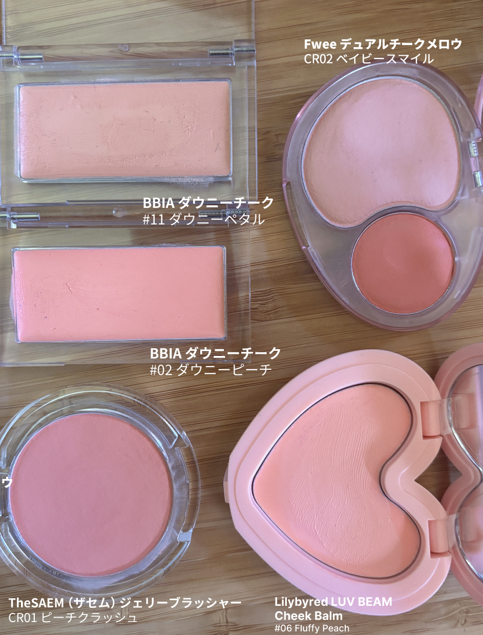 レディトゥーウェアダウニーチーク/BBIA/ジェル・クリームチークを使ったクチコミ(3枚目)