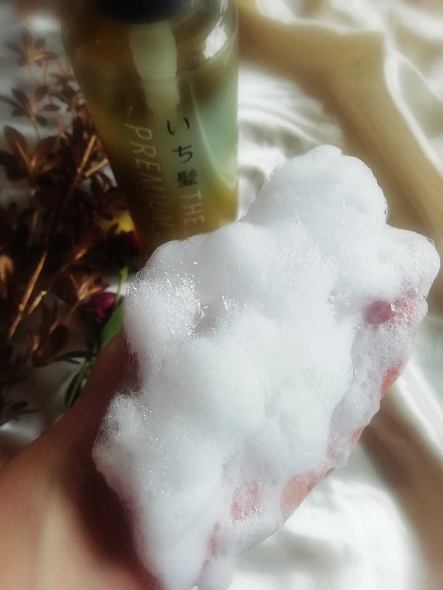 THE PREMIUM エクストラダメージケアシャンプー/トリートメント(シャイニーモイスト)/いち髪/市販シャンプーを使ったクチコミ(4枚目)