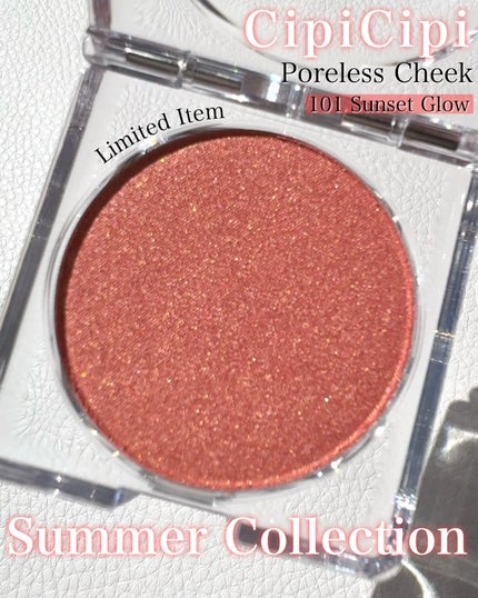 シピシピ ポアレスチーク/CipiCipi/パウダーチークを使ったクチコミ(1枚目)