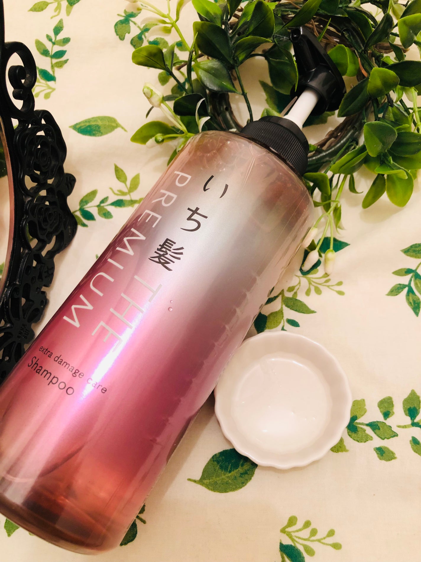 THE PREMIUM エクストラダメージケアシャンプー/トリートメント(シルキースムース)/いち髪/市販シャンプーを使ったクチコミ(2枚目)