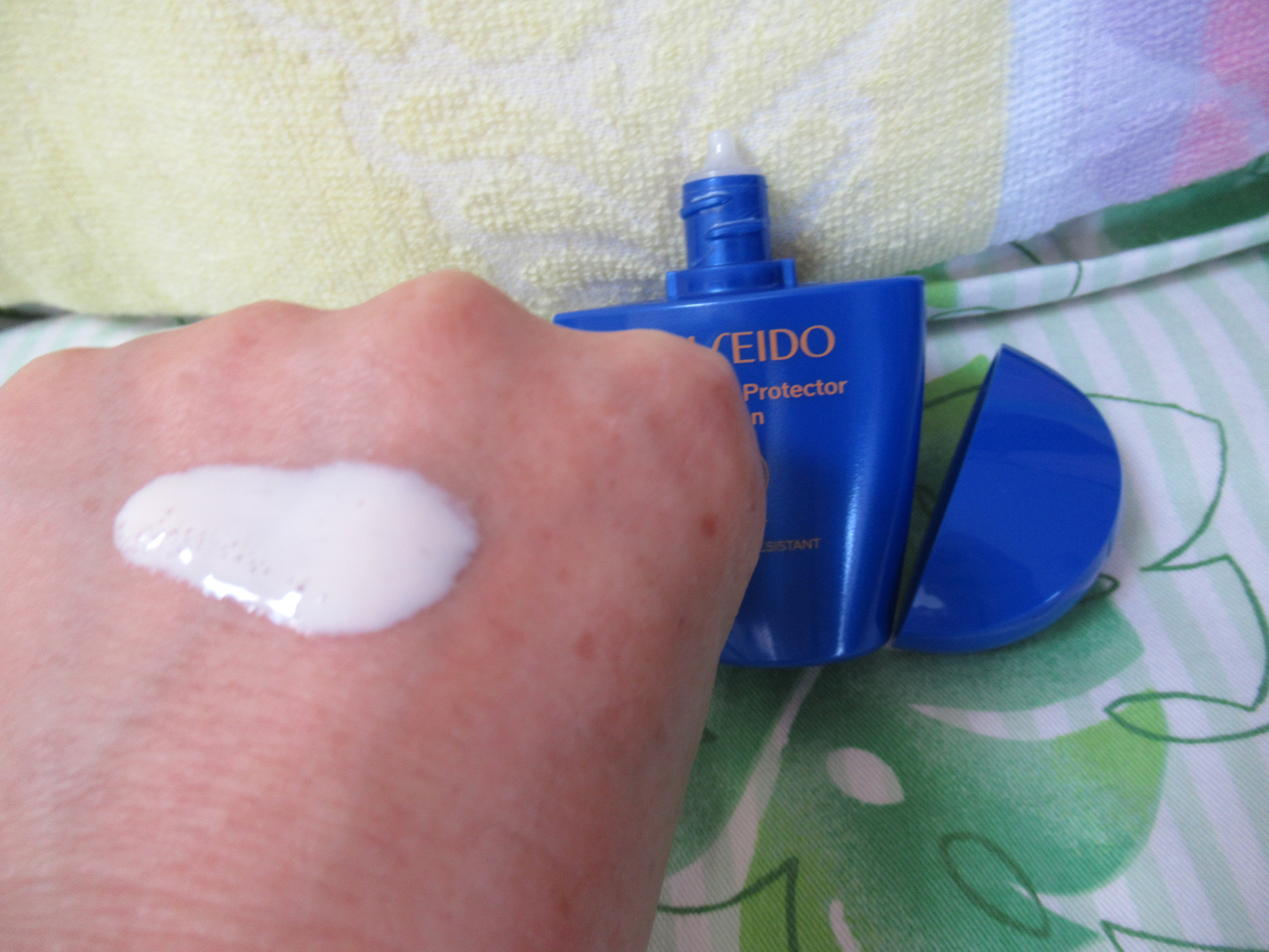 サンケア ザ パーフェクト プロテクター/SHISEIDO/日焼け止めミルクを使ったクチコミ（2枚目）