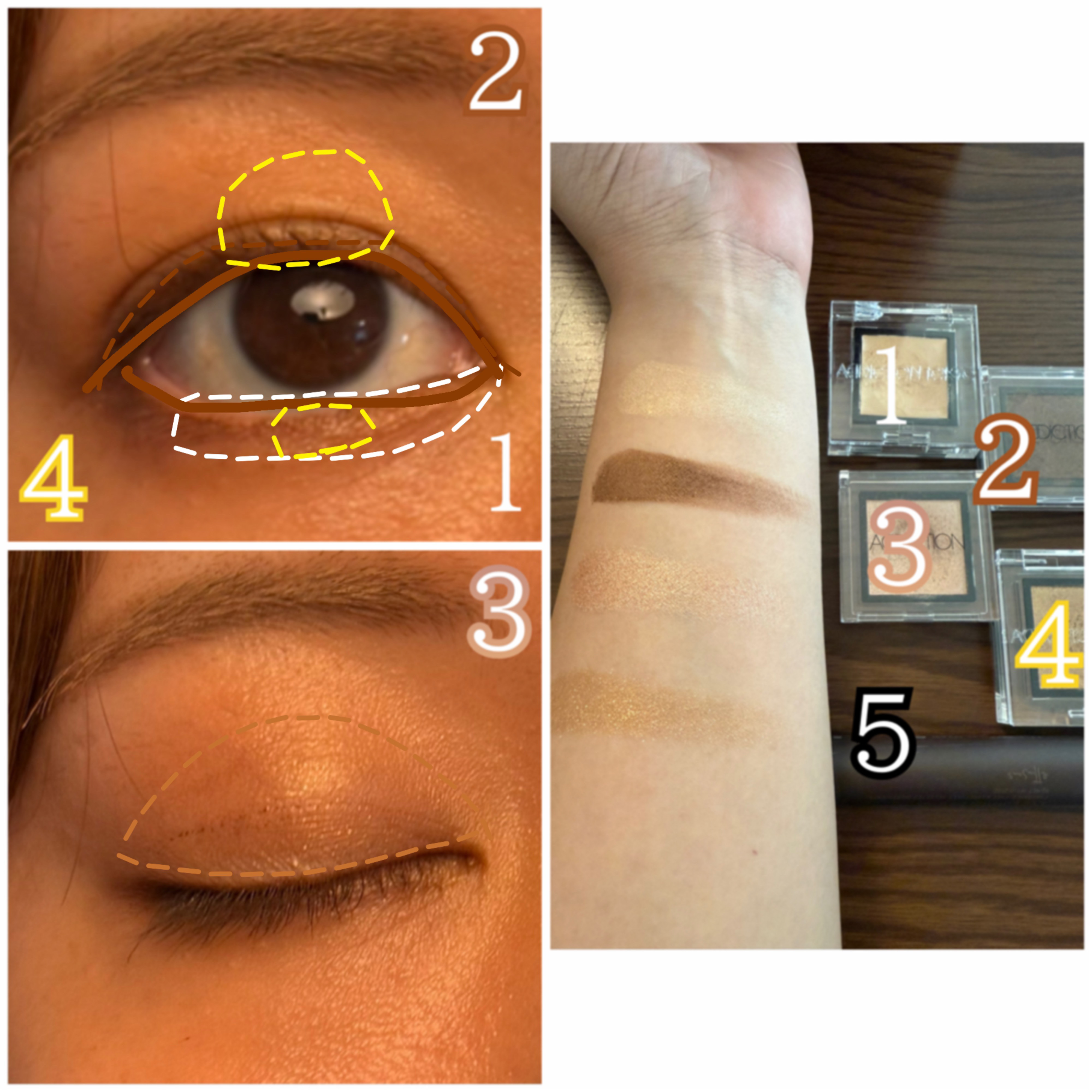 デュアルチークメロウ/fwee/ジェル・クリームチークを使ったクチコミ（3枚目）