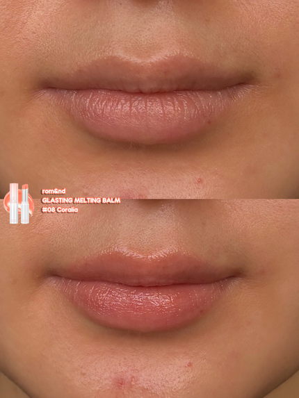 グラスティングメルティングバーム/rom&nd/リップバームを使ったクチコミ(2枚目)
