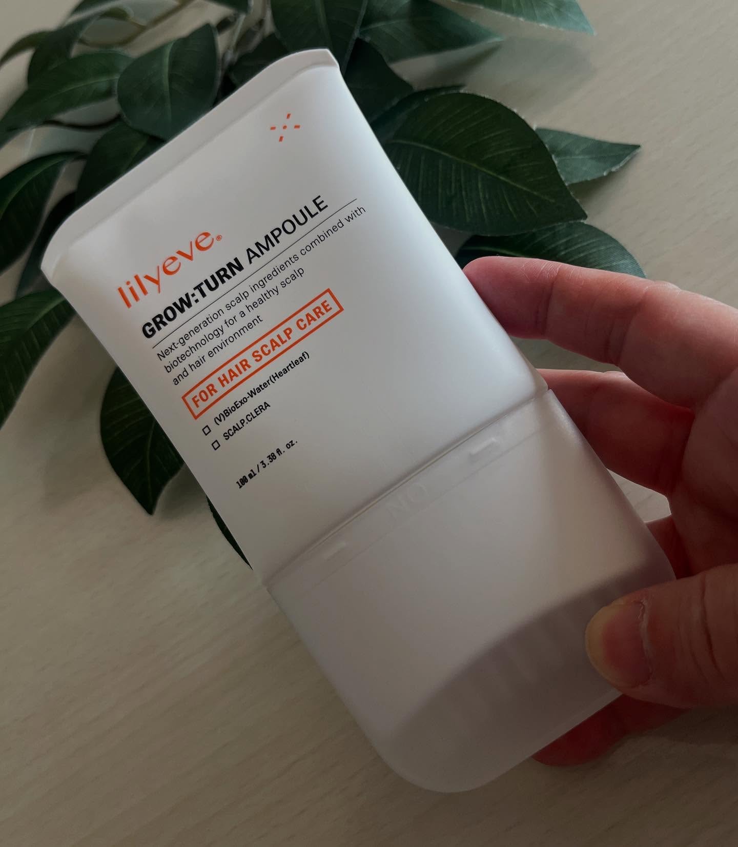 グローターンヘアアンプル/リリーイブ/頭皮ローションを使ったクチコミ（1枚目）