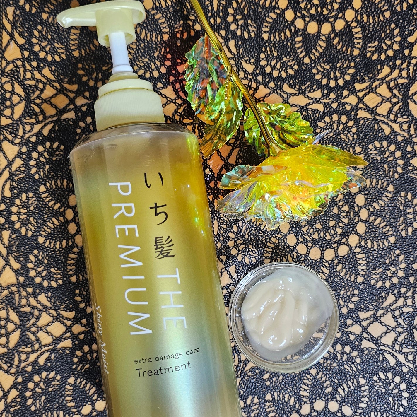 THE PREMIUM エクストラダメージケアシャンプー/トリートメント(シャイニーモイスト)/いち髪/市販シャンプーを使ったクチコミ(4枚目)