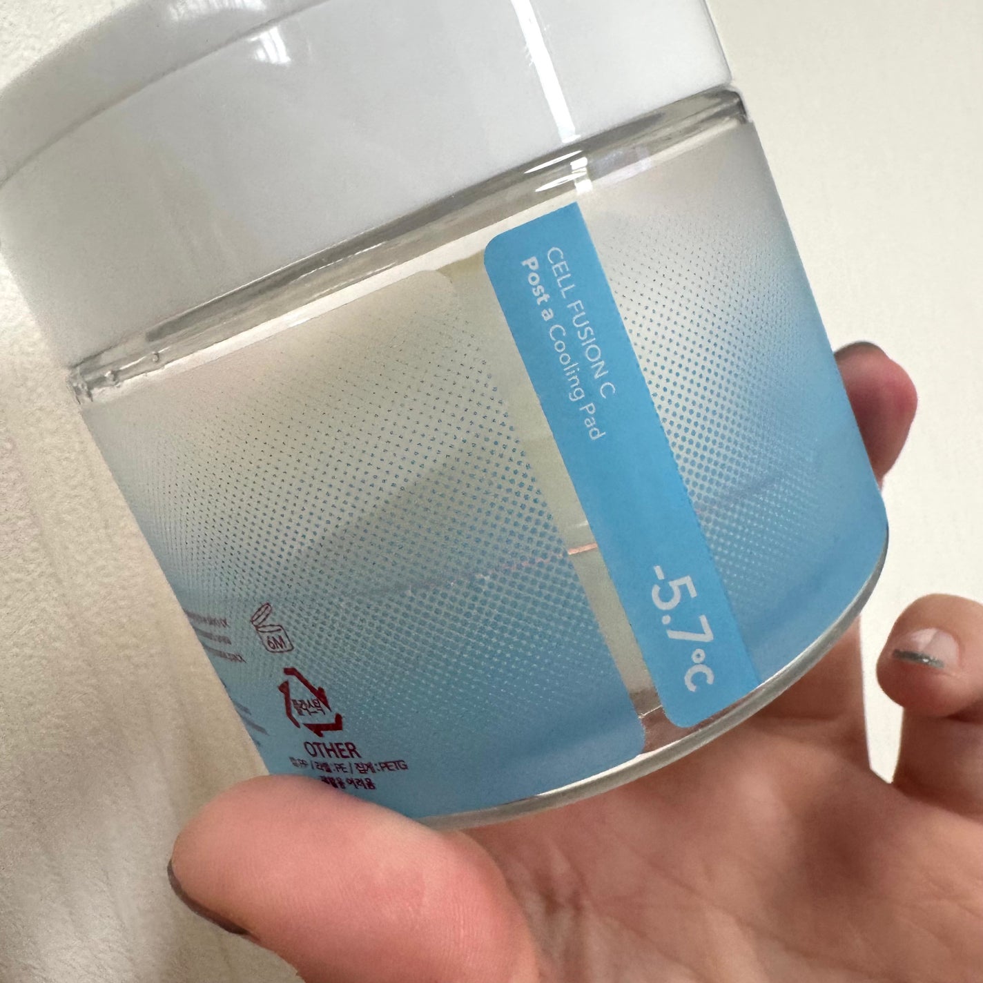 ポストアルファクーリングパッド/Cell Fusion C(セルフュージョンシー)/トナーパッドを使ったクチコミ(8枚目)