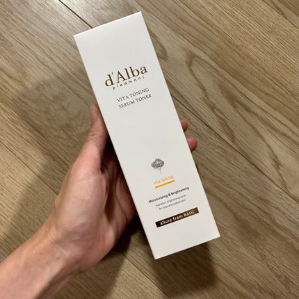 ビタトーニングセラムトナー/ダルバ/化粧水を使ったクチコミ(1枚目)