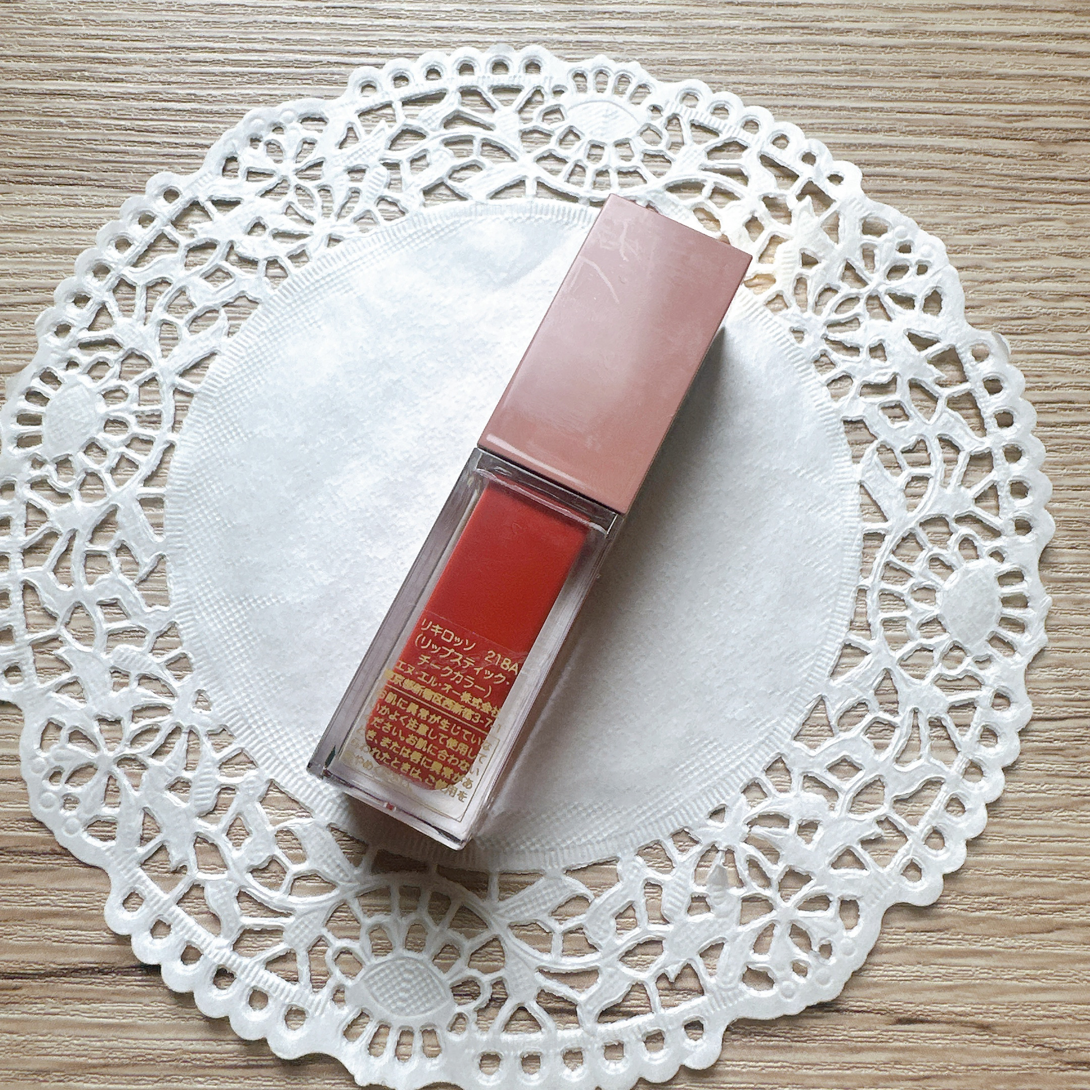 ヴァレンティノ リキロッソ 218A：SEE YOU LATER/ヴァレンティノ ビューティ/ジェル・クリームチークを使ったクチコミ（3枚目）