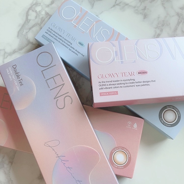 Glowy Tear 1day/OLENS/ワンデー（１DAY）カラコンを使ったクチコミ（2枚目）