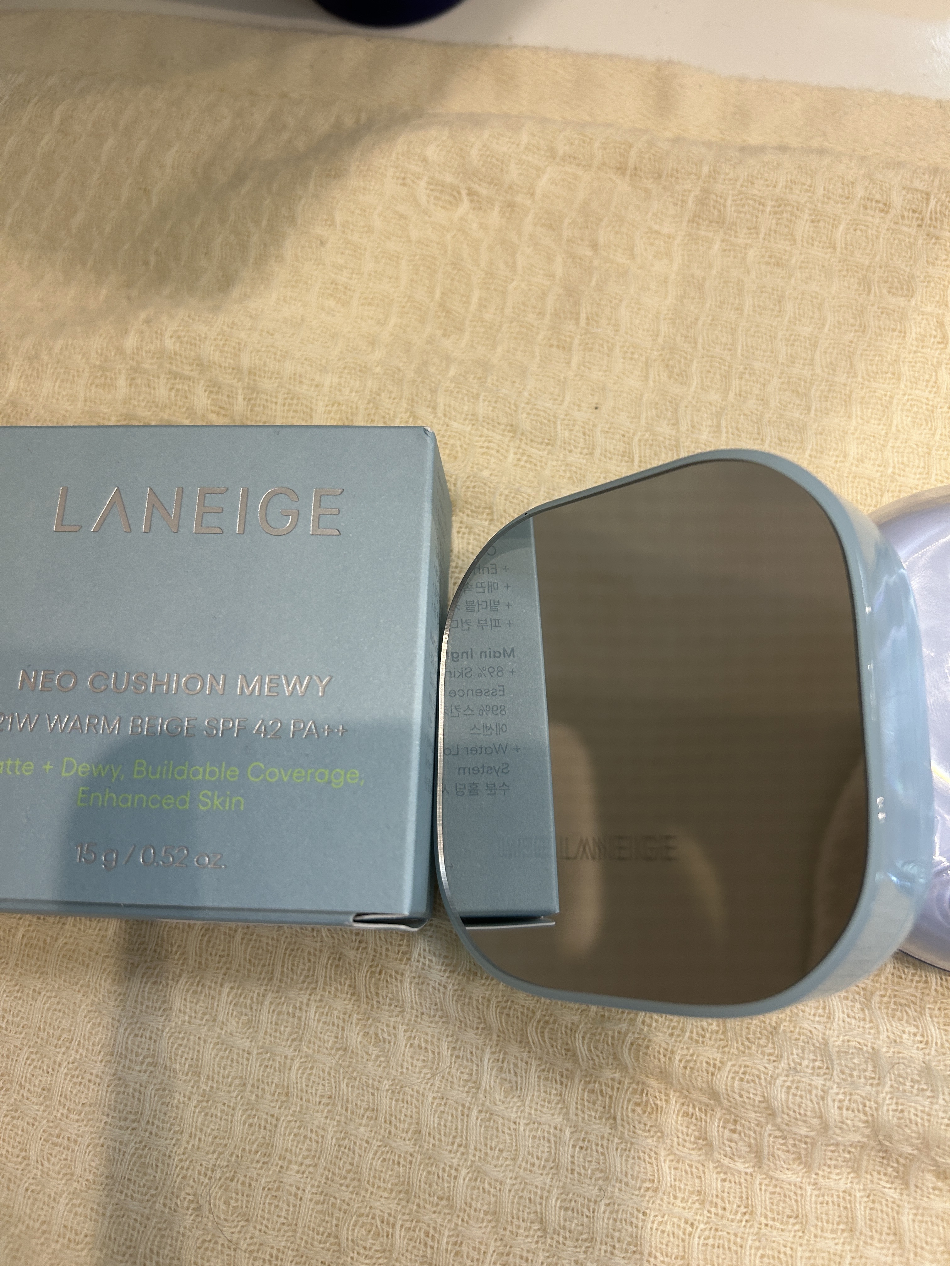 ラネージュ ネオクッション ミュイ ​/LANEIGE/クッションファンデーションを使ったクチコミ（2枚目）