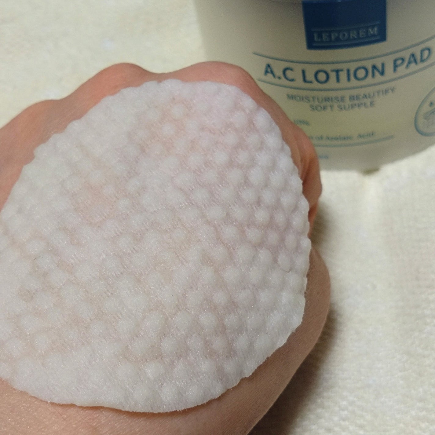 アゼライン酸 トナーパッド/LEPOREM/トナーパッドを使ったクチコミ(5枚目)