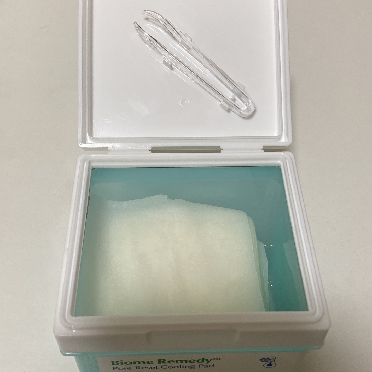 バイオームレメディポアリセットクーリングパッド/UIQ/トナーパッドを使ったクチコミ(2枚目)