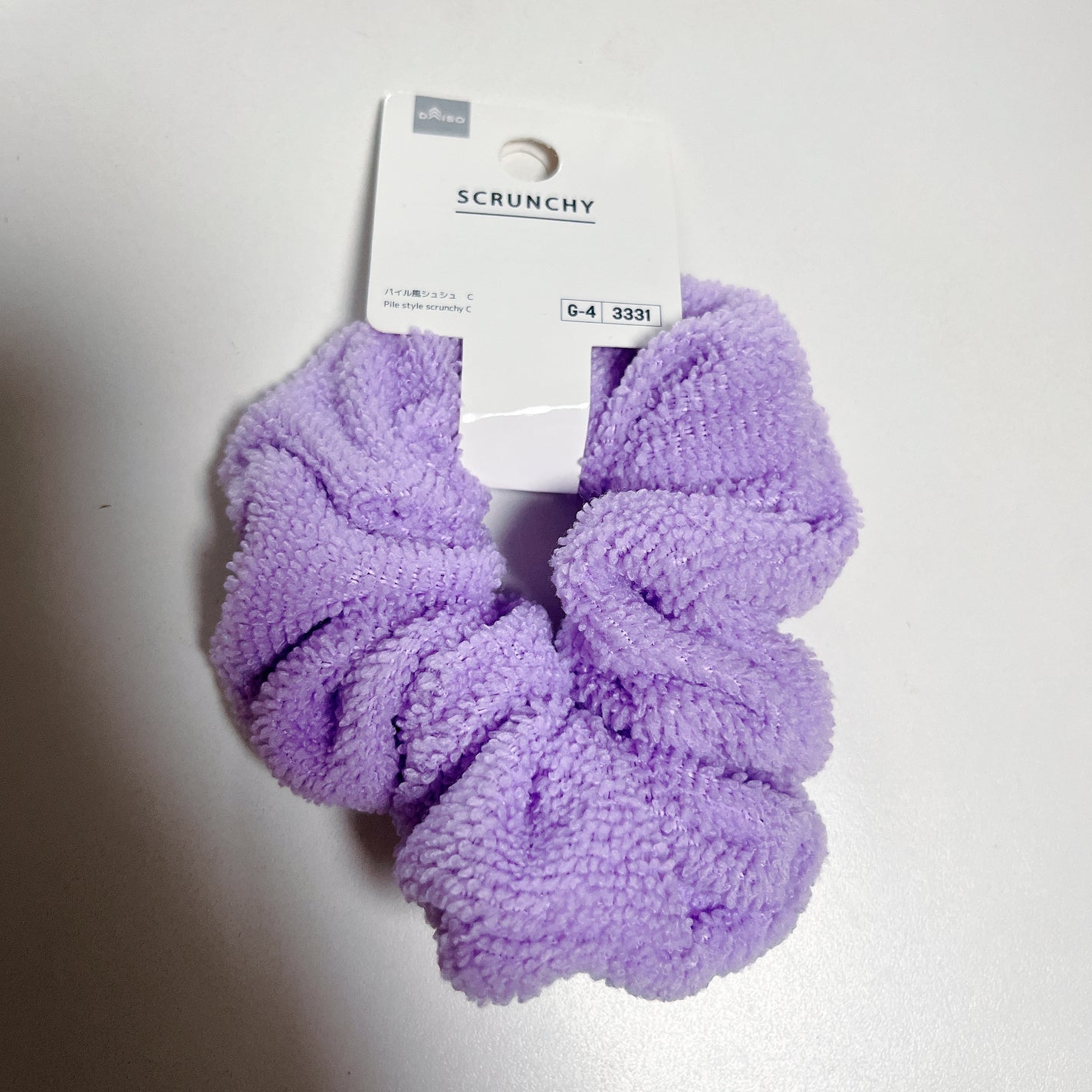 riii-.-noo on LIPS 「シュシュ💜パイル地で推し活に使えそうなシュシュ💜#シュシュ#パ..」(1枚目)