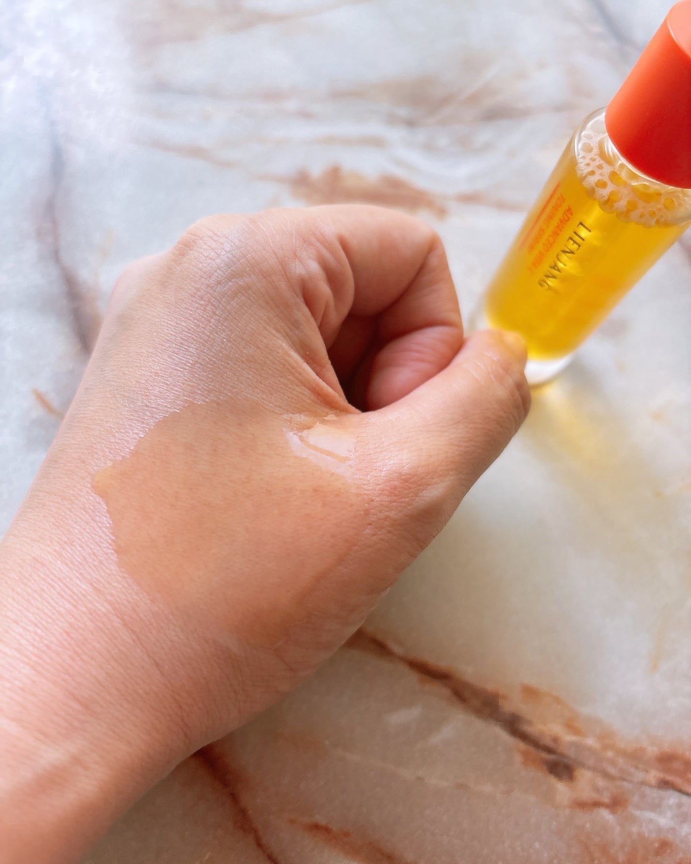 アドバンスド ビタC トーニング セラム14.5/リエンジャン/美容液を使ったクチコミ(4枚目)