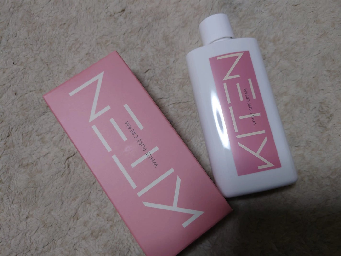 ににょ on LIPS 「KITENホワイトピュアクリームお試しさせて頂きました〜✨こち..」(1枚目)