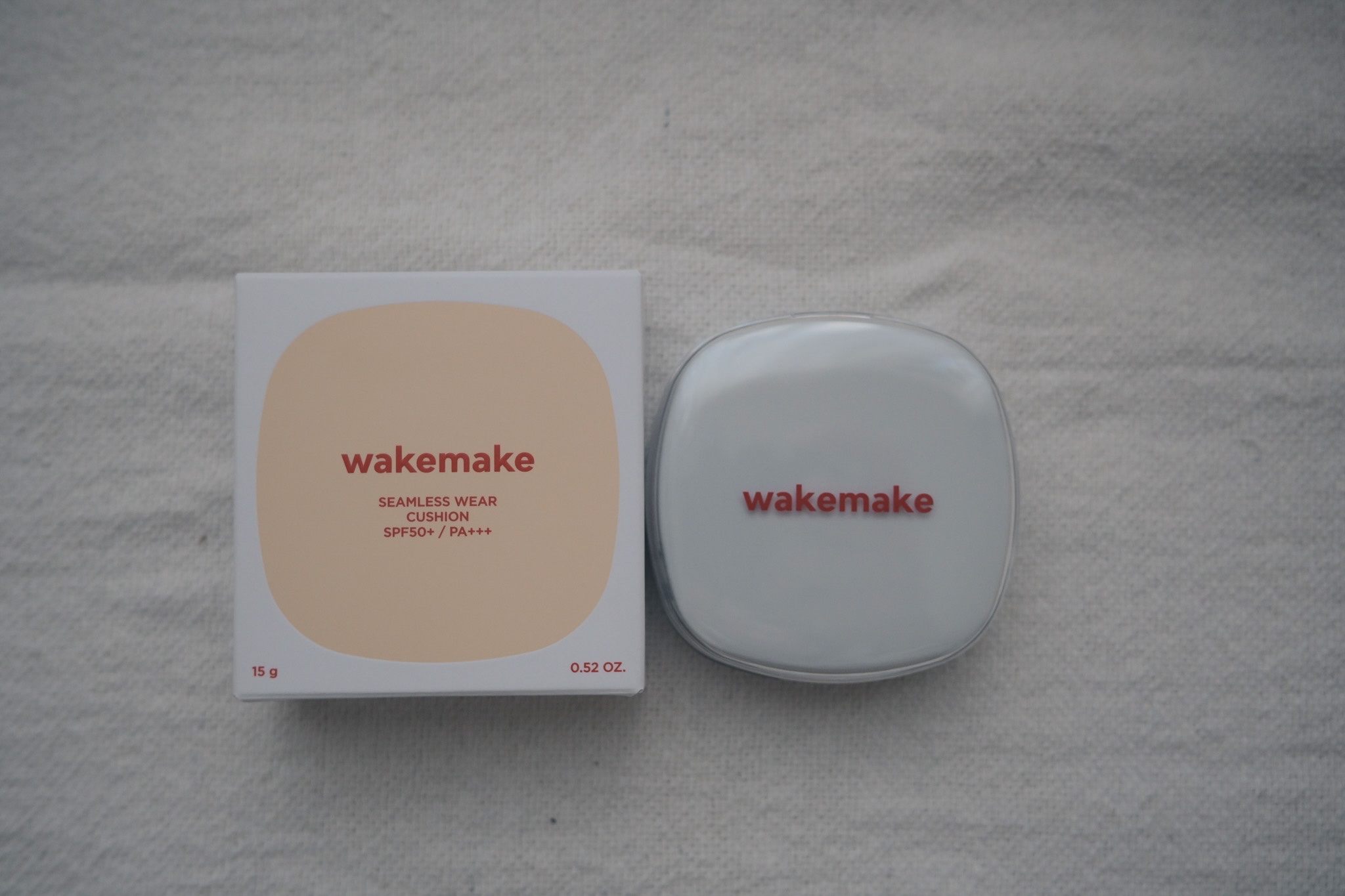 シームレスウェアクッション/wakemake/クッションファンデーションを使ったクチコミ（1枚目）