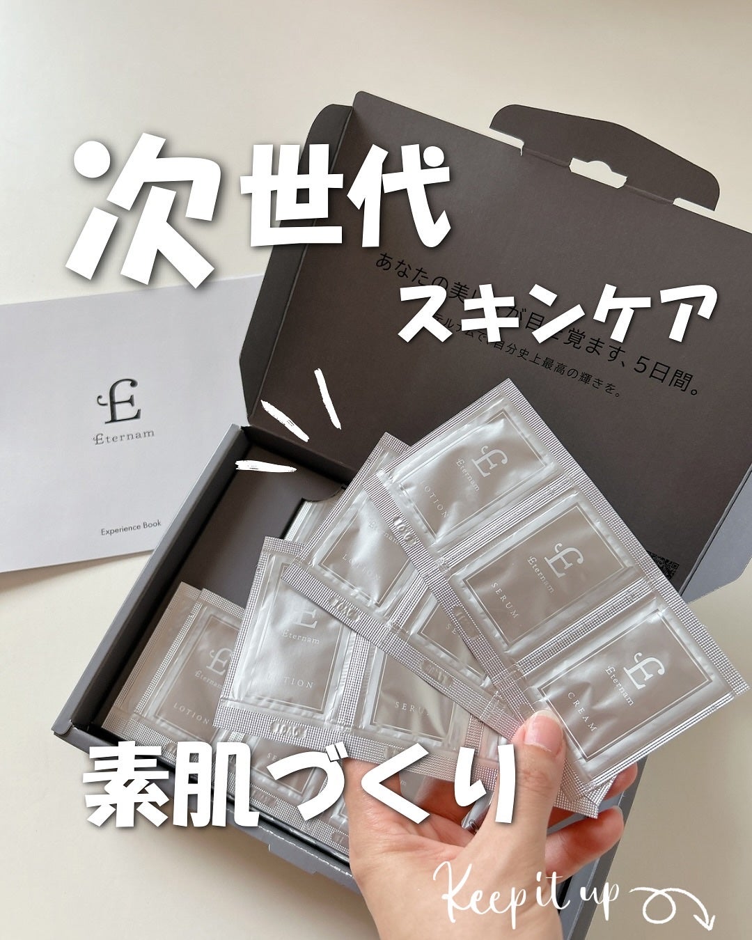 エテルナムトライアルキット(5日分)/エテルナム/トライアルキットを使ったクチコミ(1枚目)