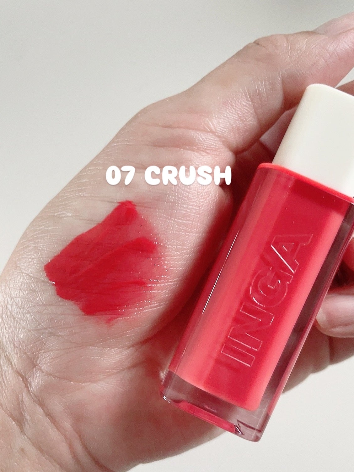 ウォーターグローリップティント/INGA/リップティントを使ったクチコミ(4枚目)