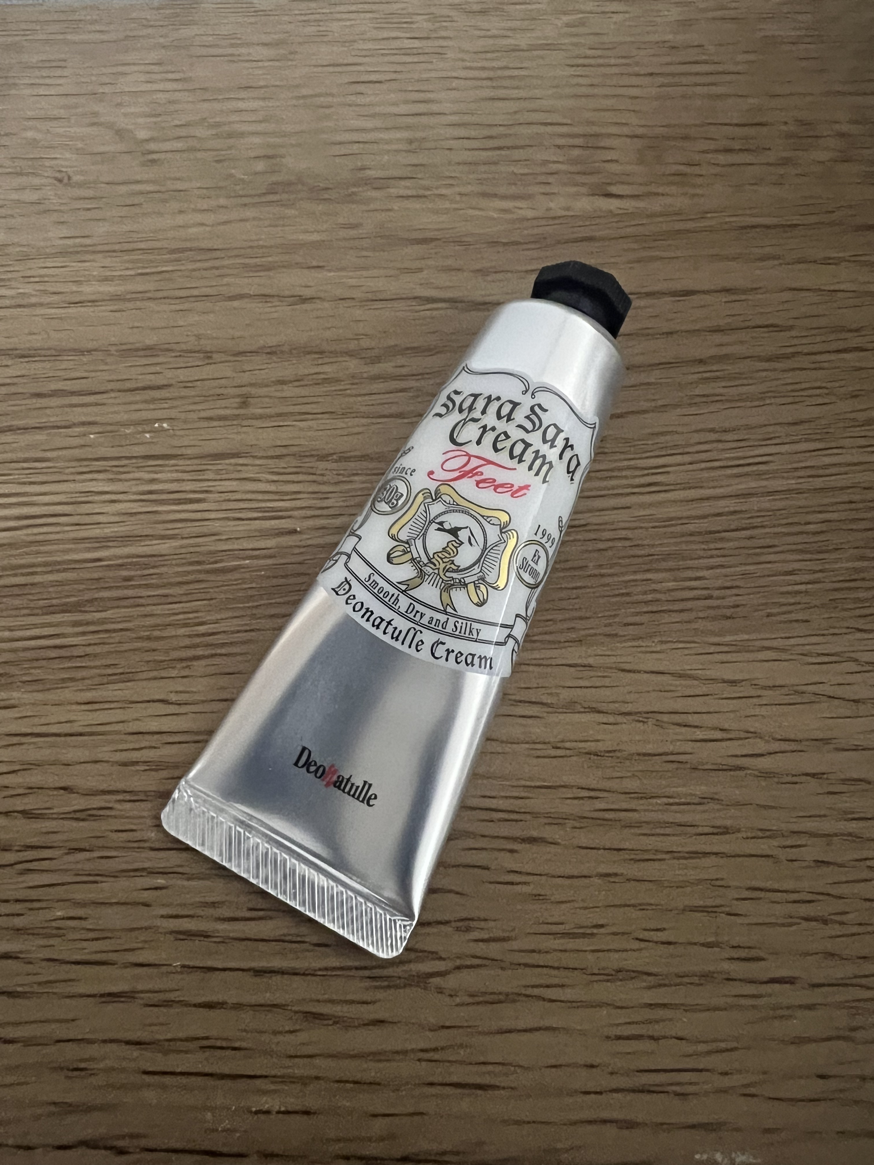 薬用足指さらさらクリーム/デオナチュレ/デオドラント・制汗剤を使ったクチコミ（1枚目）