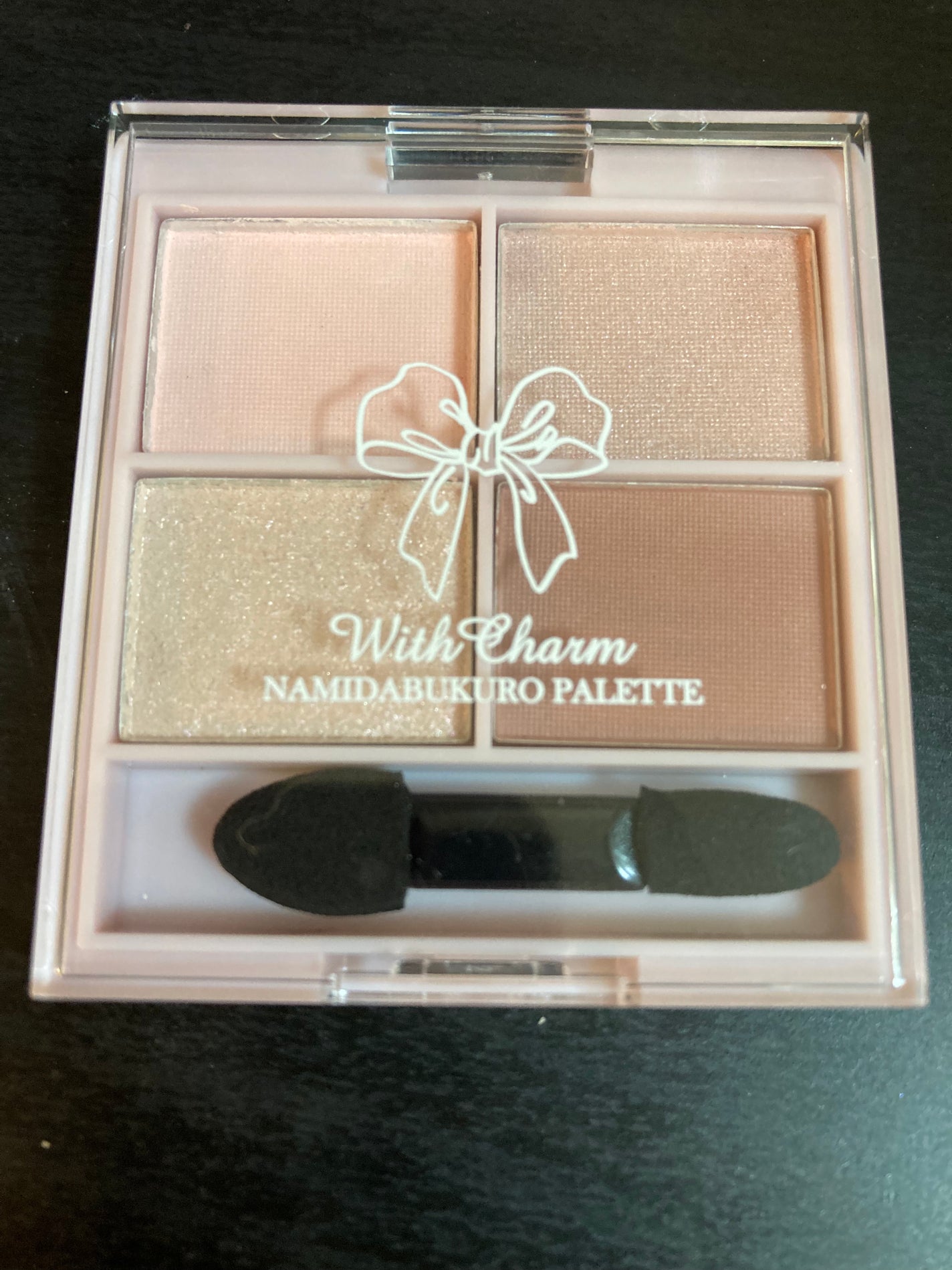 &. WithCharm 涙袋パレット/DAISO/アイシャドウパレットを使ったクチコミ(2枚目)