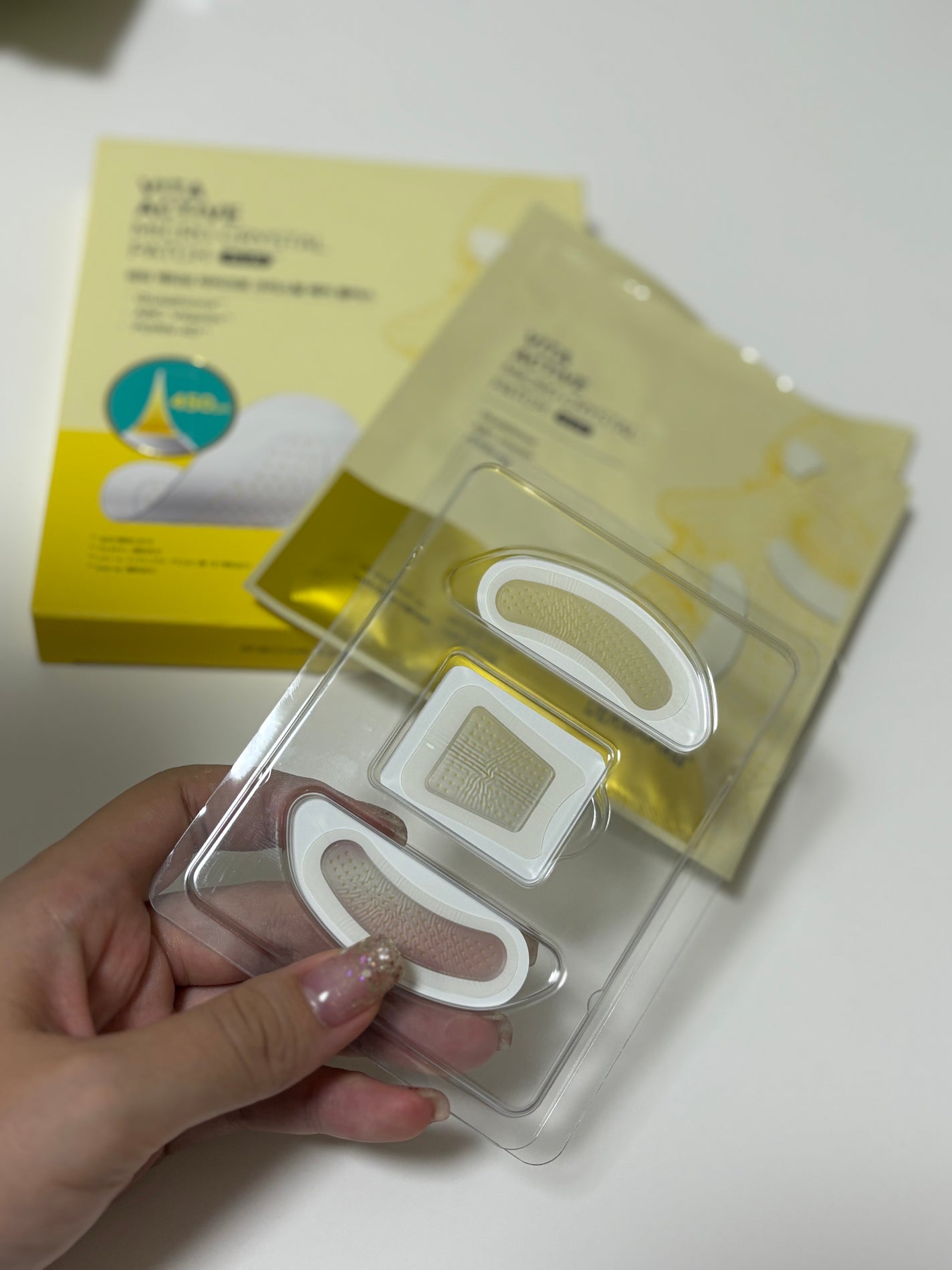 ビタアクティブマイクロクリスタルパッチ/ダーマファーム/シートマスク・パックを使ったクチコミ(1枚目)