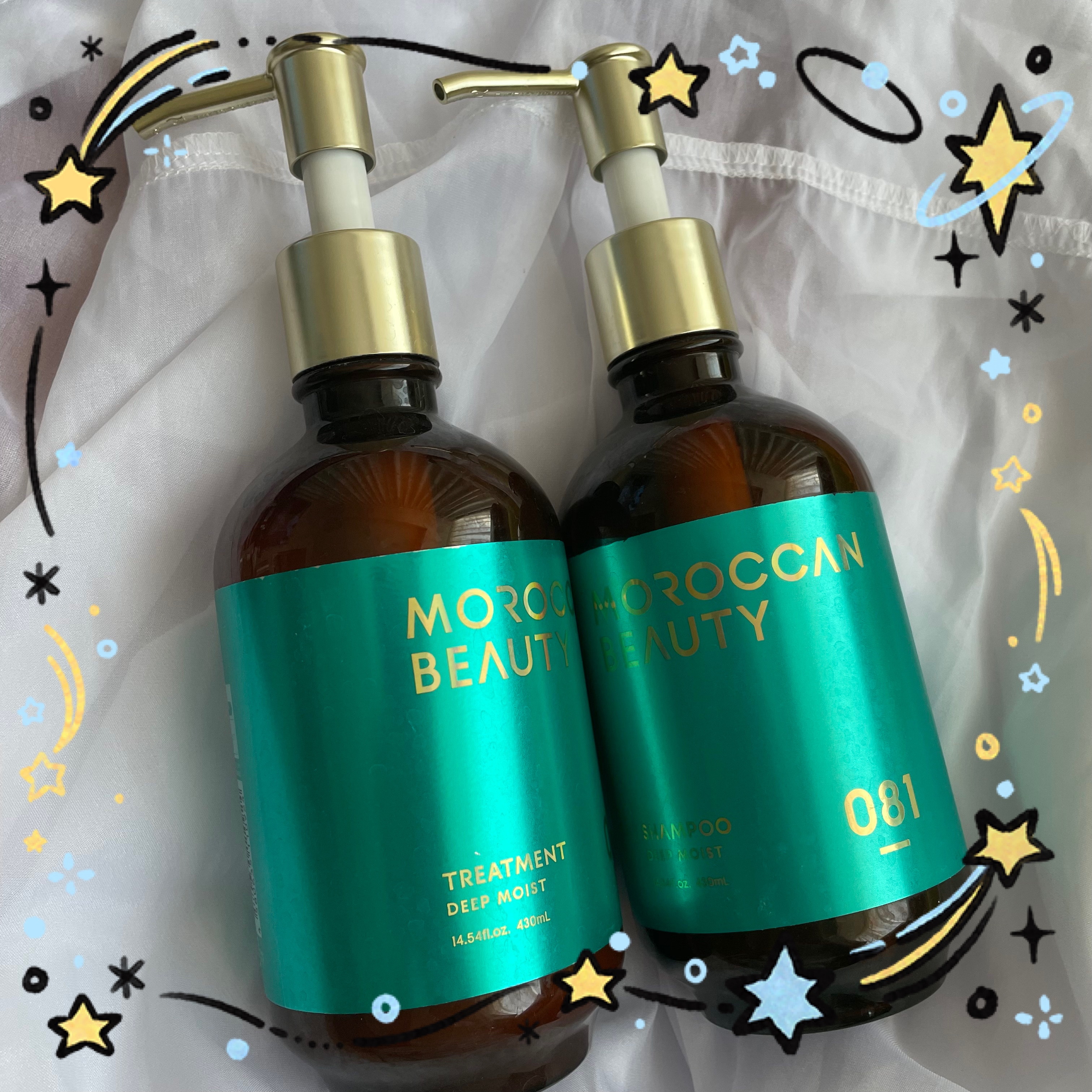 ディープモイスト シャンプー/ ヘアトリートメント/モロッカンビューティ/市販シャンプーを使ったクチコミ（1枚目）