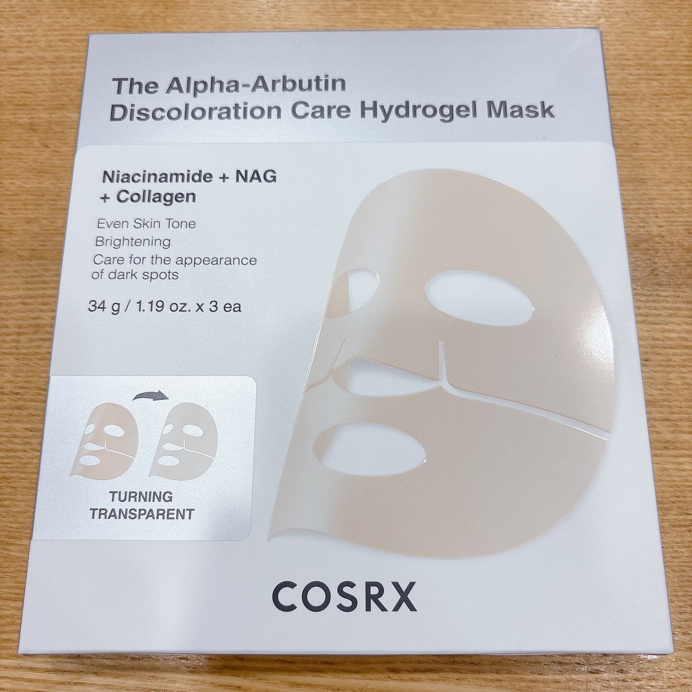 RXザ・アルファ アルブチン ハイドロゲルパック/COSRX/シートマスク・パックを使ったクチコミ(2枚目)