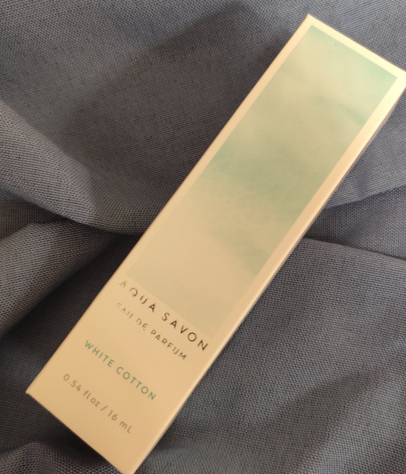 アクア シャボン オードパルファム ホワイトコットンの香り/アクアシャボン/香水(その他)を使ったクチコミ(1枚目)